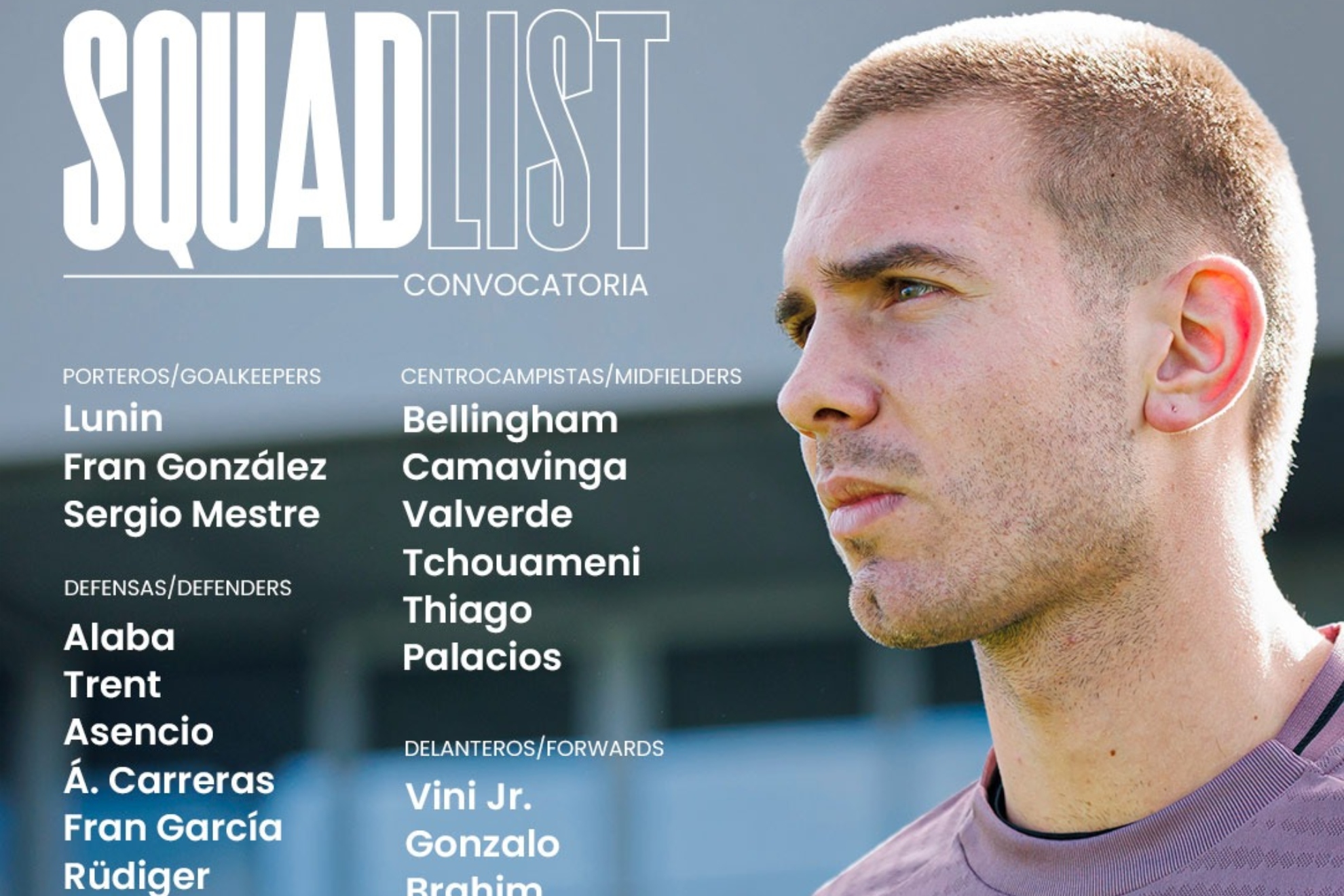 Así es la lista.