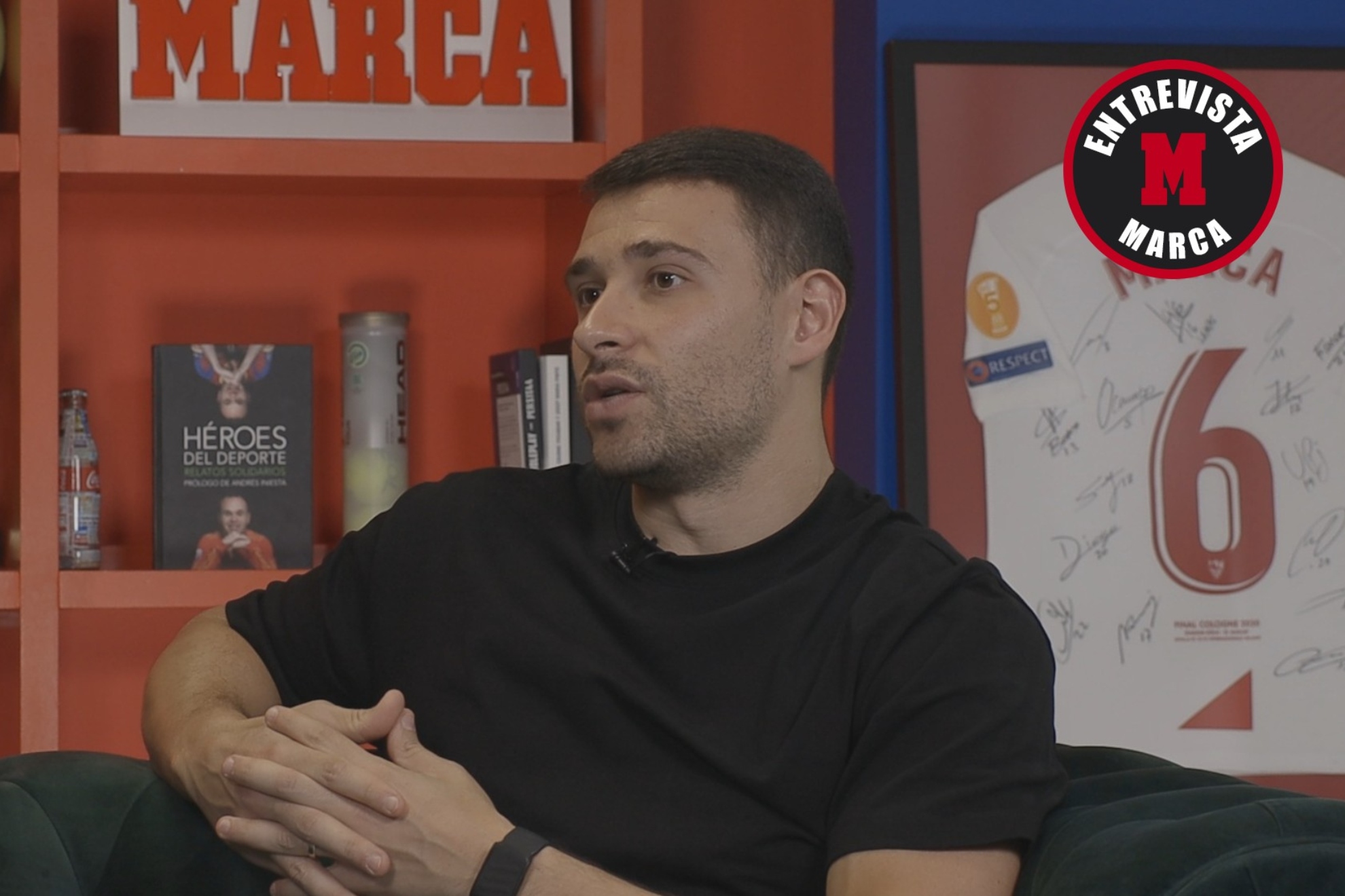 Lucas Campagnolo, durante la entrevista.