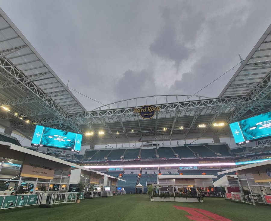 La lluvia ya ha caído esta mañana en Miami-
