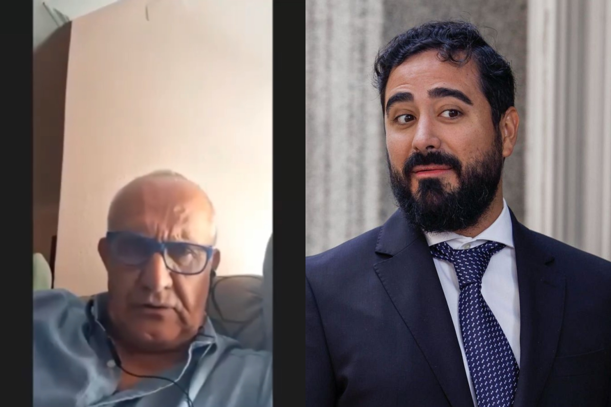 Javier Pérez Parralo y Alvise Pérez.