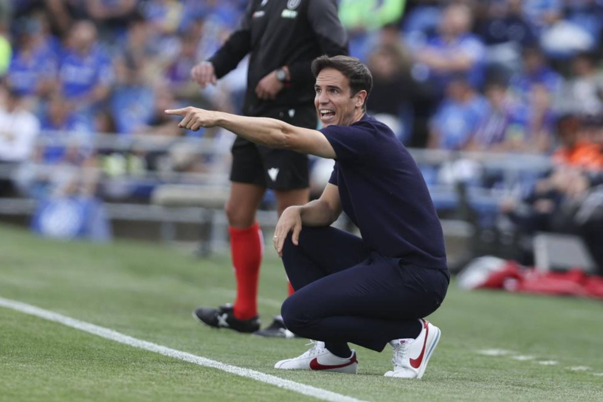 Iñigo Pérez, en el Coliseum.