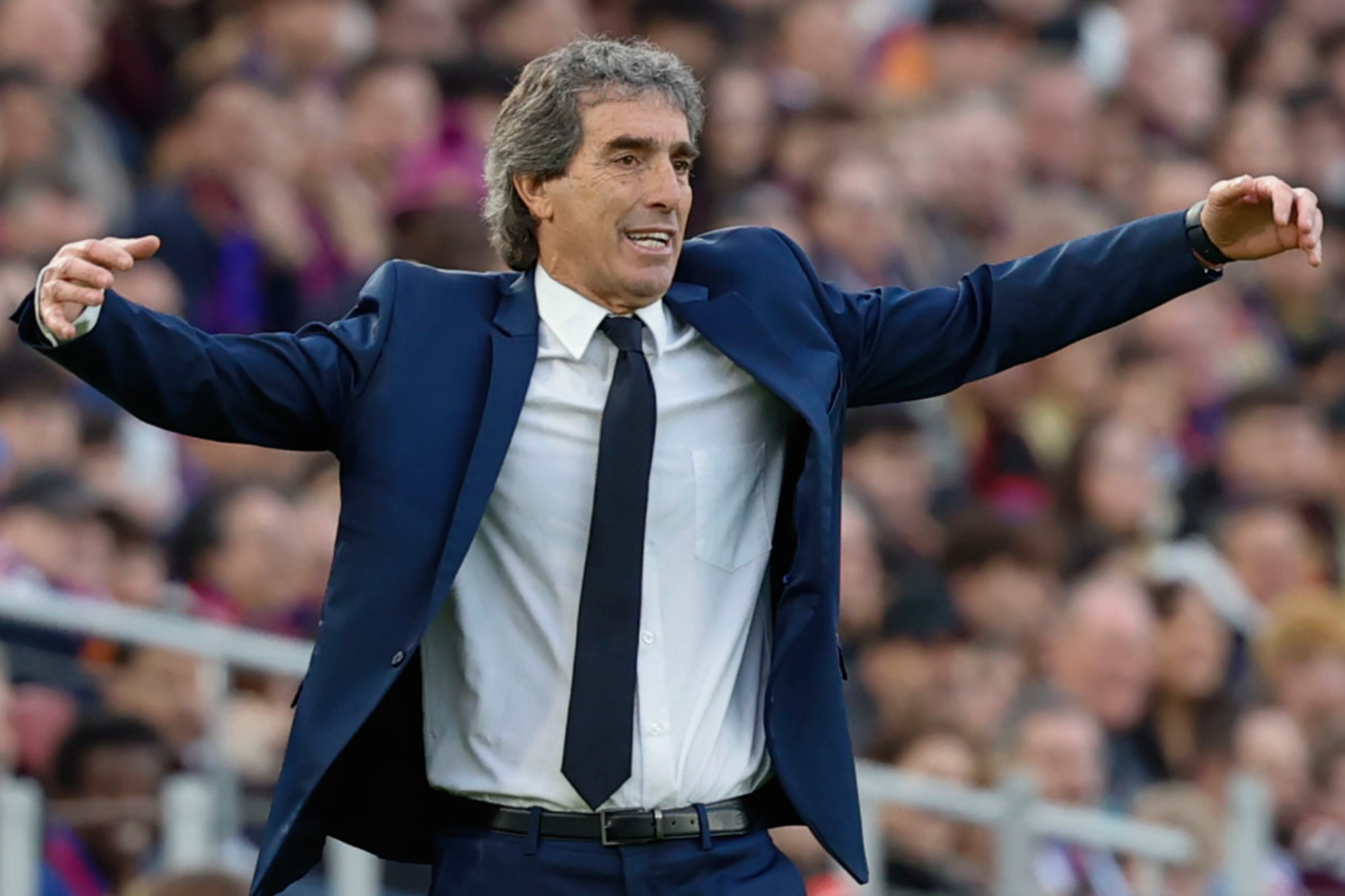 Almada, en un partido de Liga