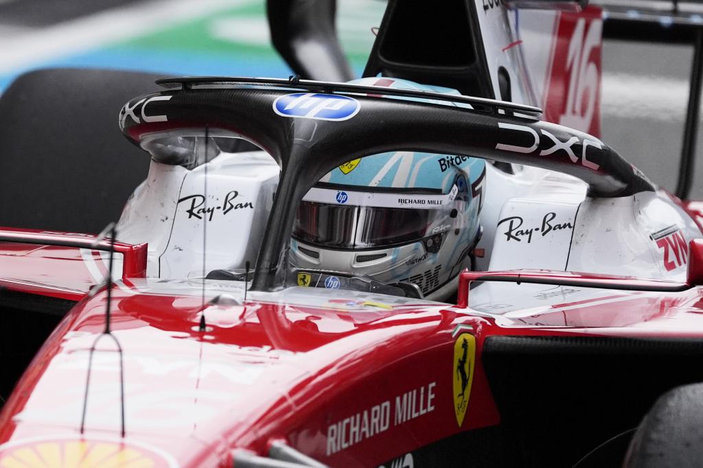 Leclerc, en el GP de Miami 2026. LAPRESSE