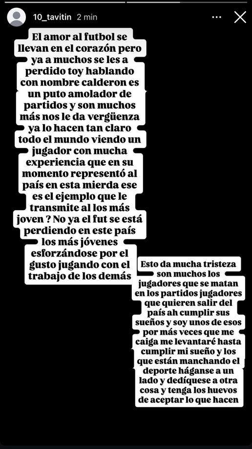 El portero Calderón mete el balón en su portería y Herrera le acusa: "¡Es un amañador de partidos!