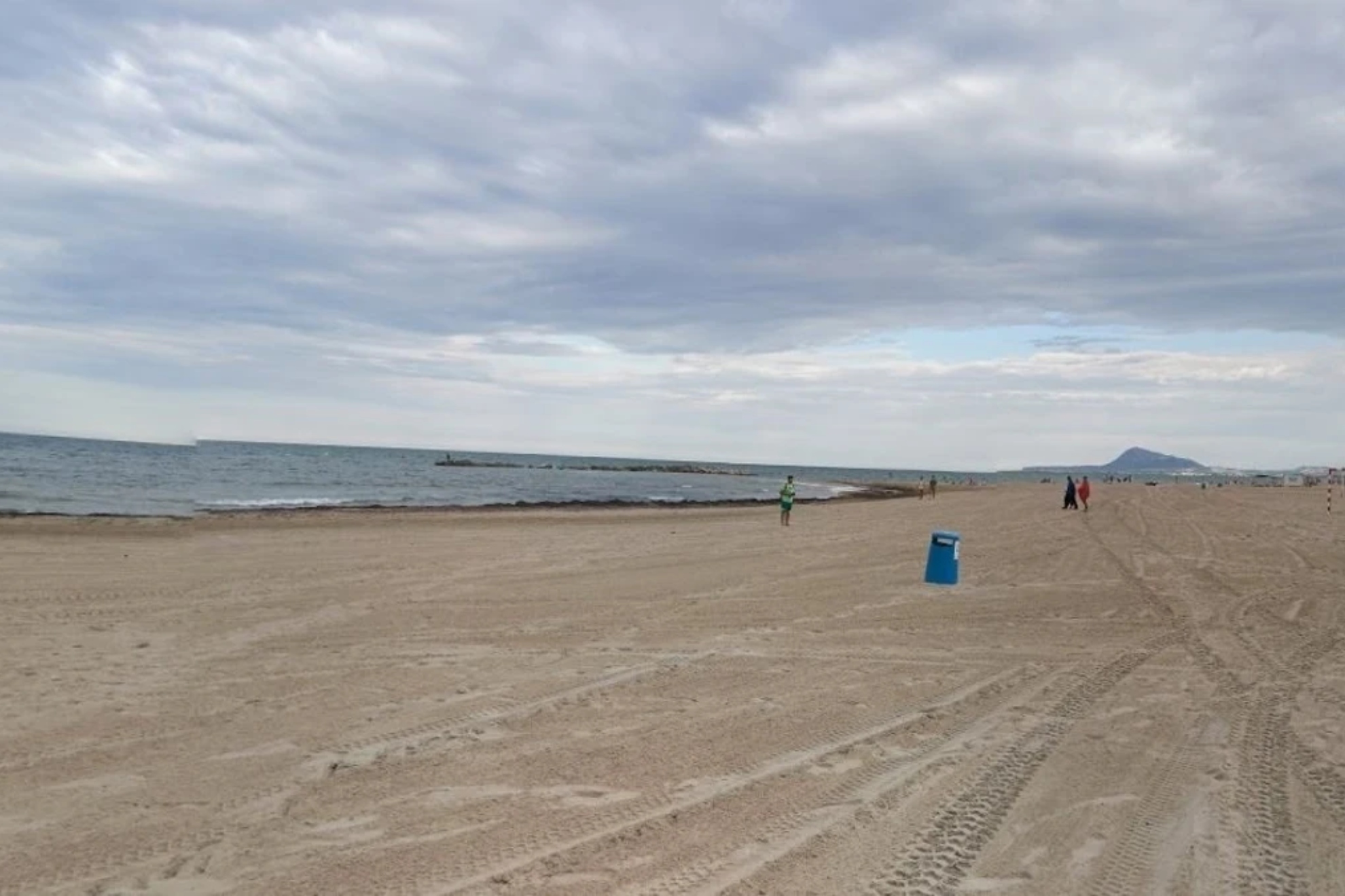 Playa de Oliva en la Comunidad Valenciana.