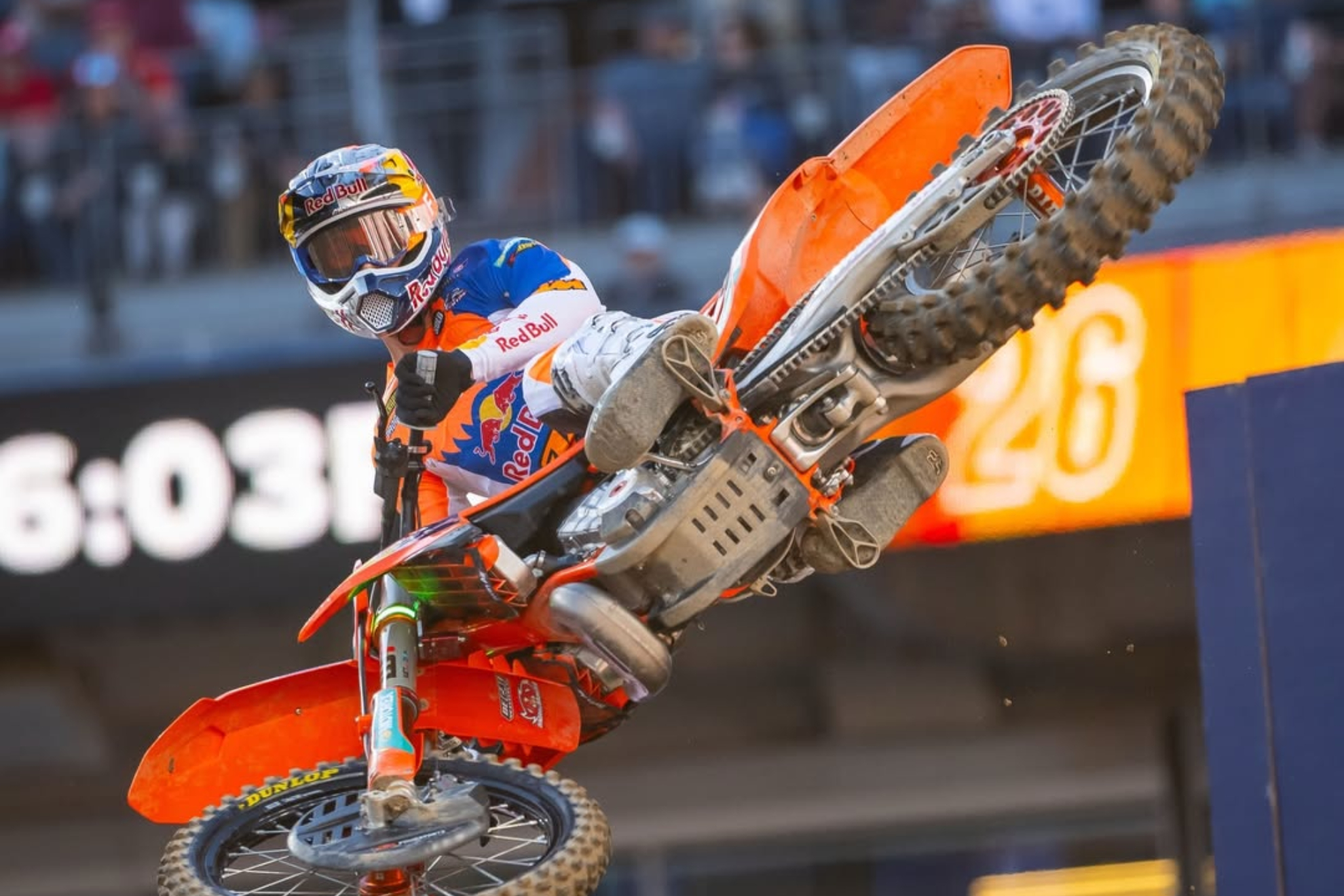 Prado, en el AMA Supercross de Denver.
