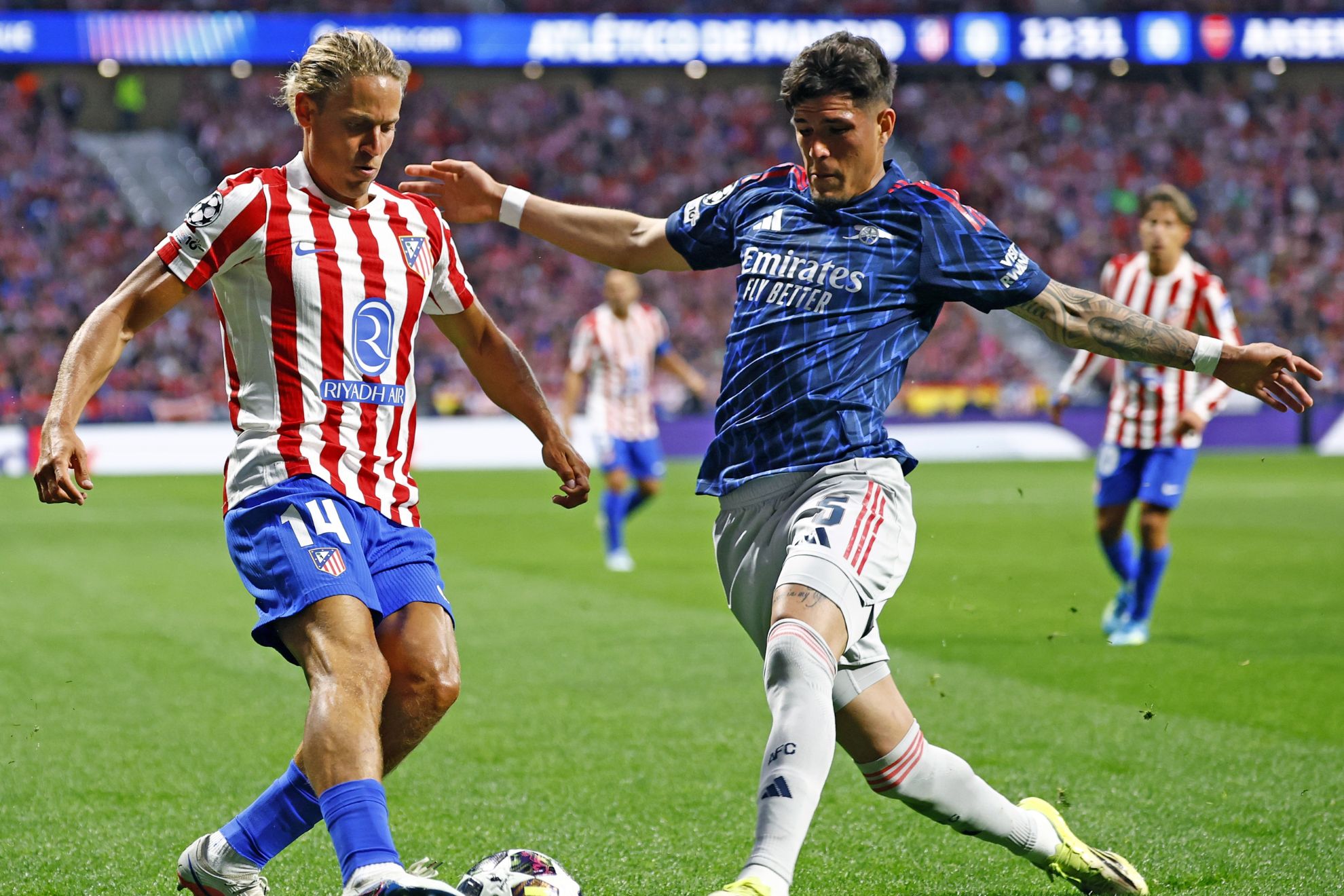 Arsenal vs Atlético de Madrid