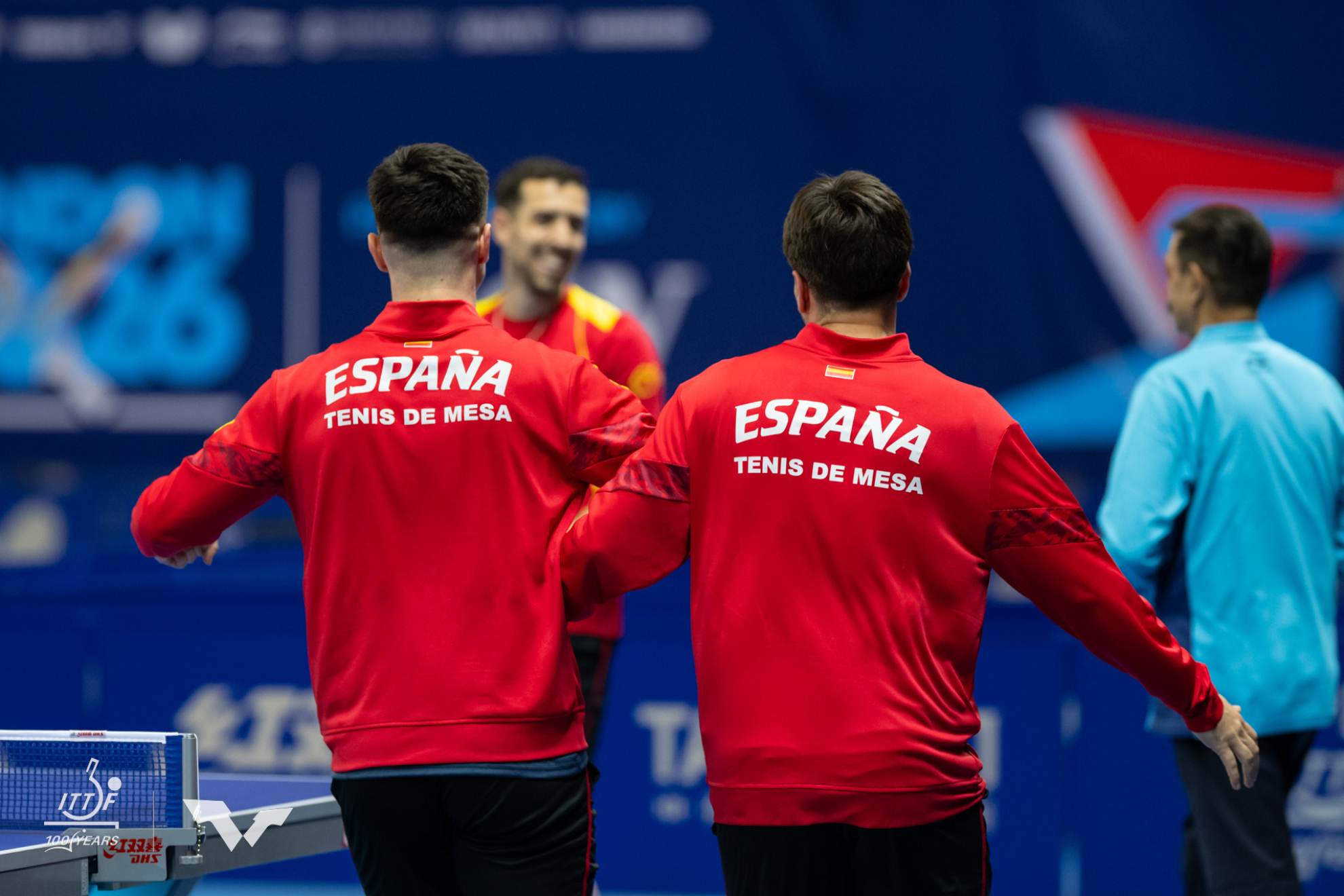 Integrantes del equipo español en el Mundial por Equipos de Londres.