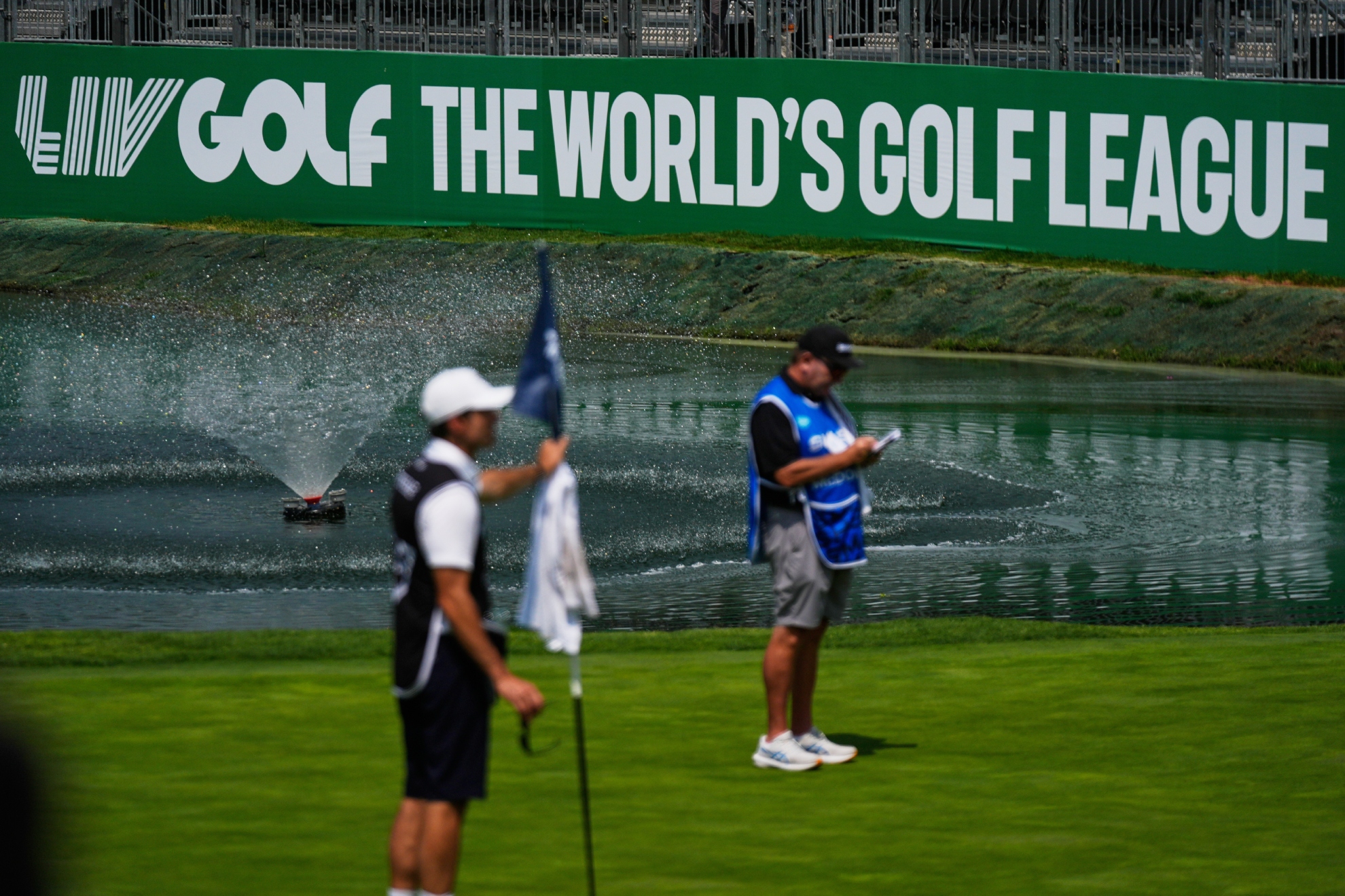 Imagen del último torneo de LIV Golf en México.