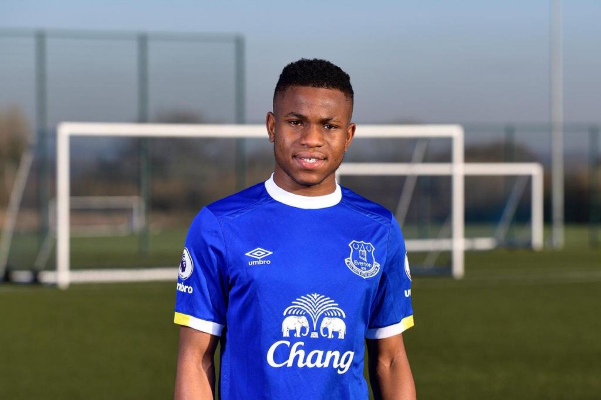 Lookman, con el Everton.