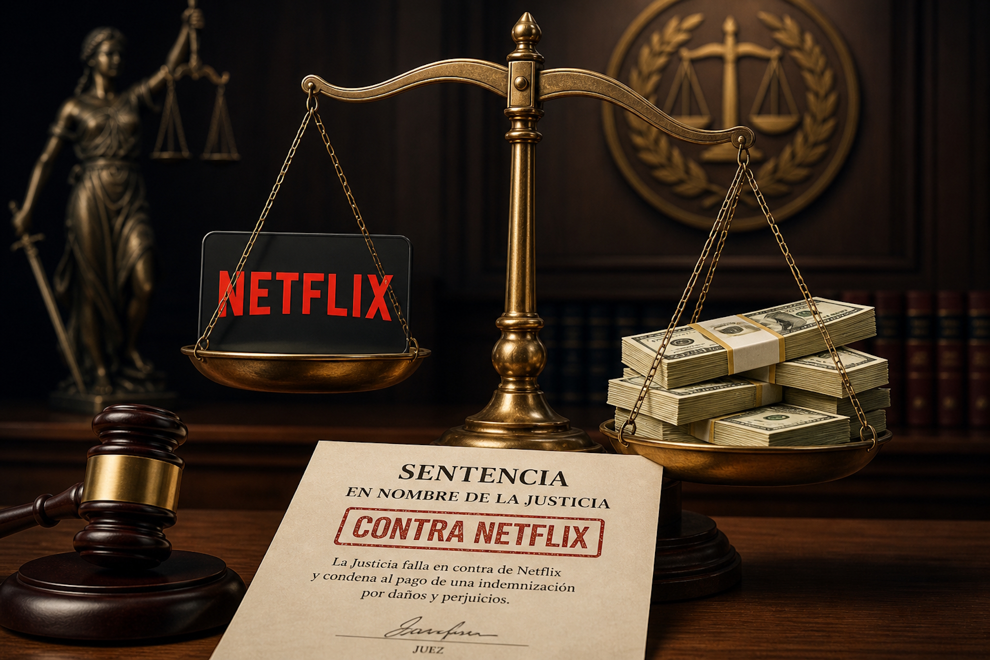 Sentencia contra Netflix.