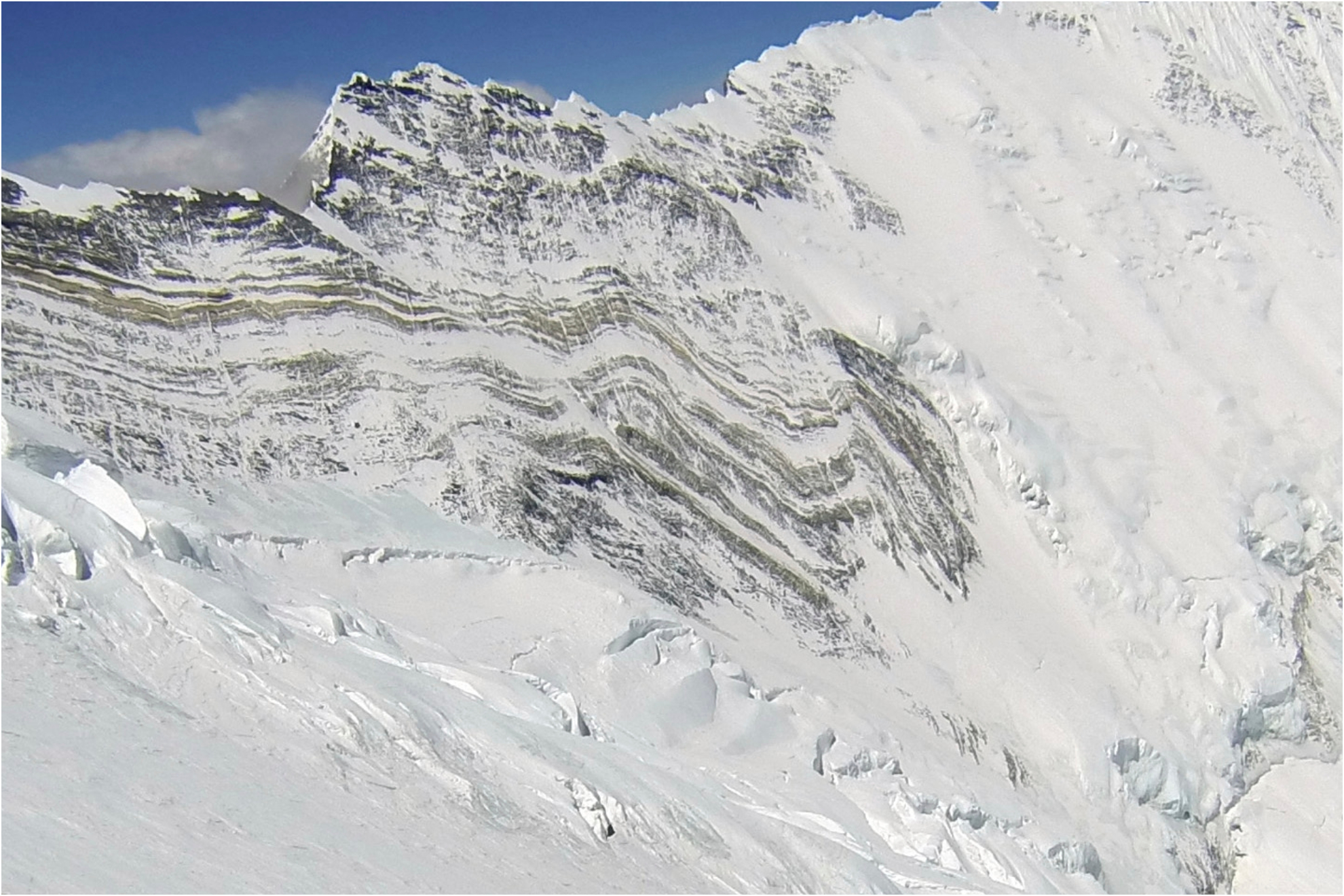 Una de las vistas desde el Everest.