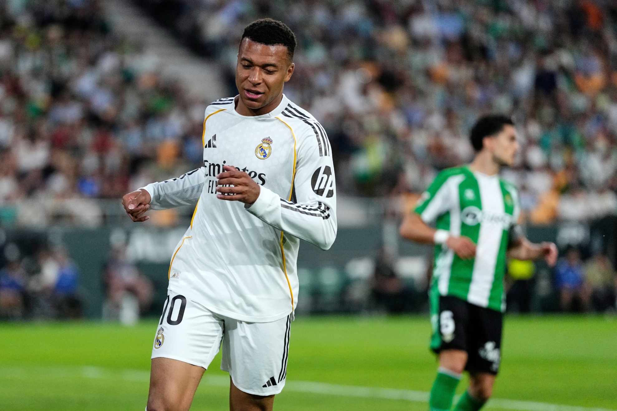 Mbappé, ante el Betis.