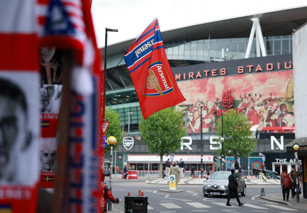 LONDON (United Kingdom), 05/05/2026.- The Emirates Stadium ahead of the UEFA Champions League semi-finals 2nd leg match Arsenal FC against Atletico de Madrid, in London, Britain, 05 May 2026. (Liga de Campeones, Reino Unido, Londres) EFE/EPA/NEIL HALL