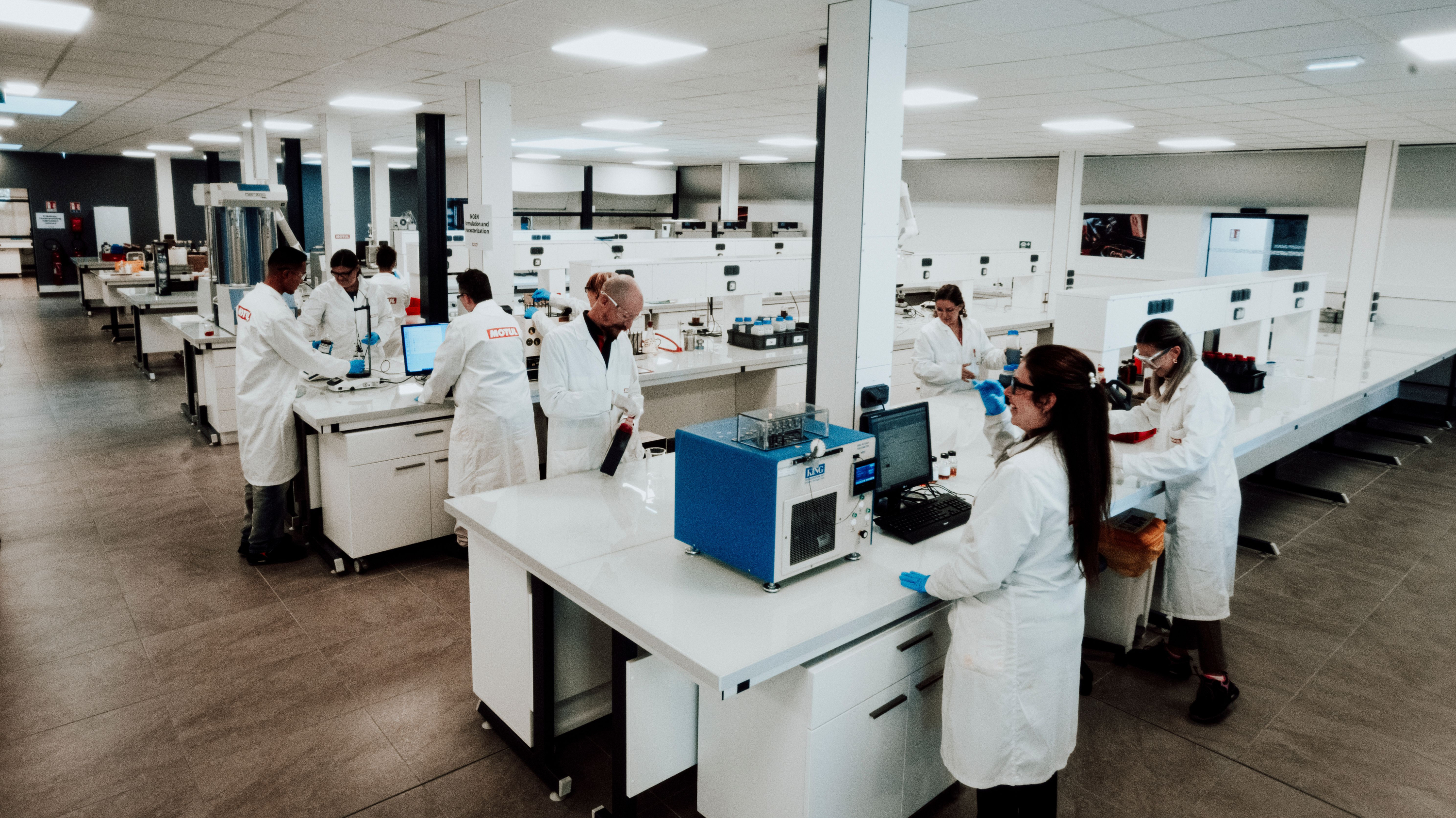 El Laboratorio Motul.