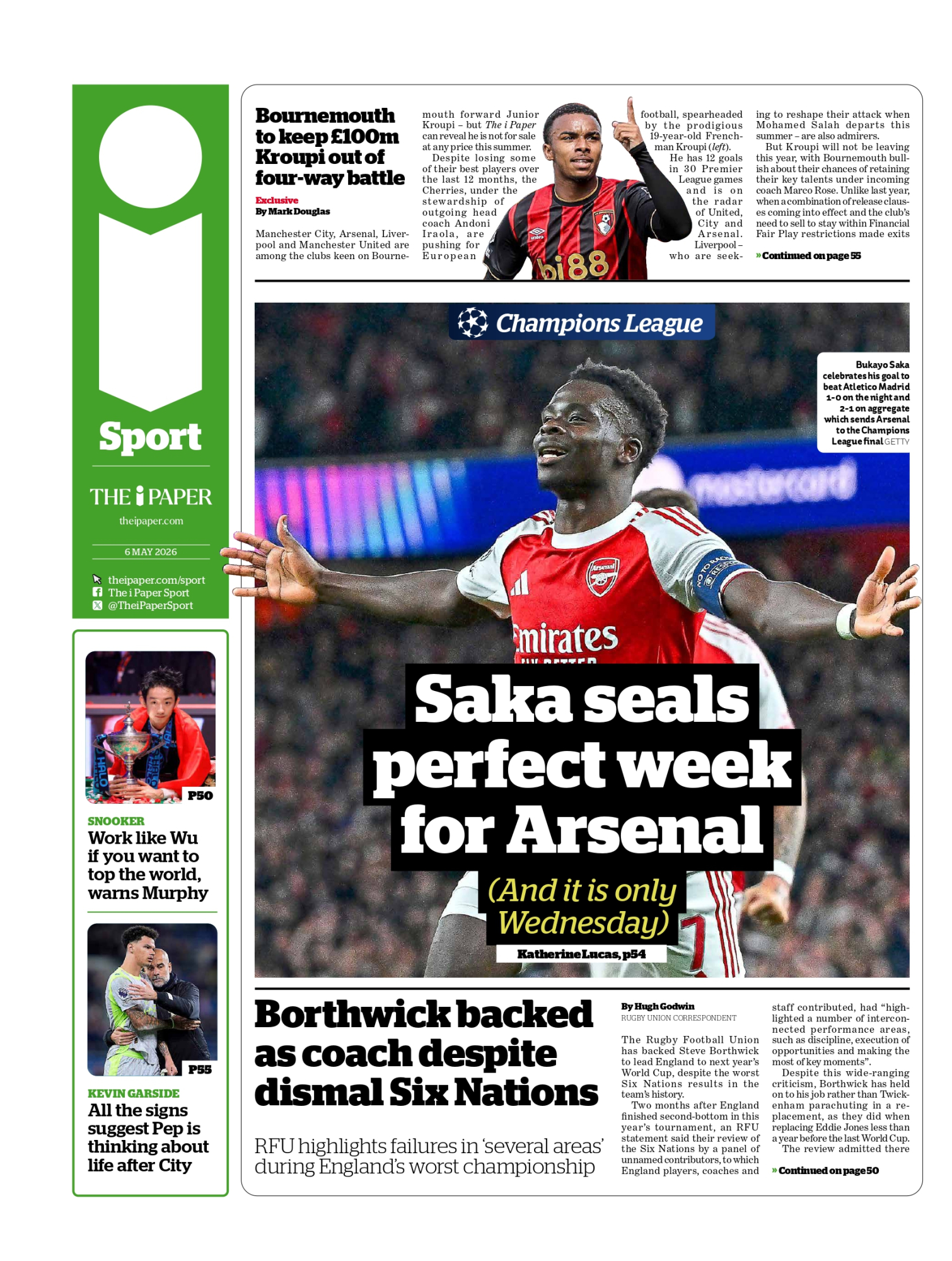 Las portadas del día