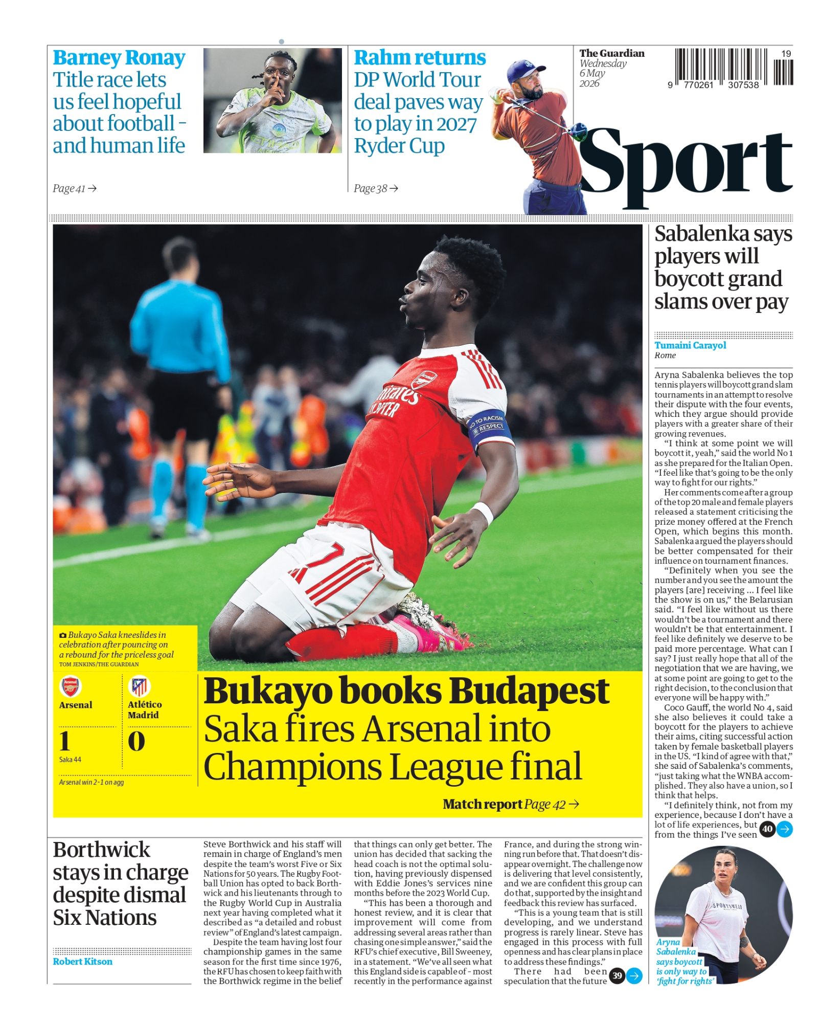 Las portadas del día