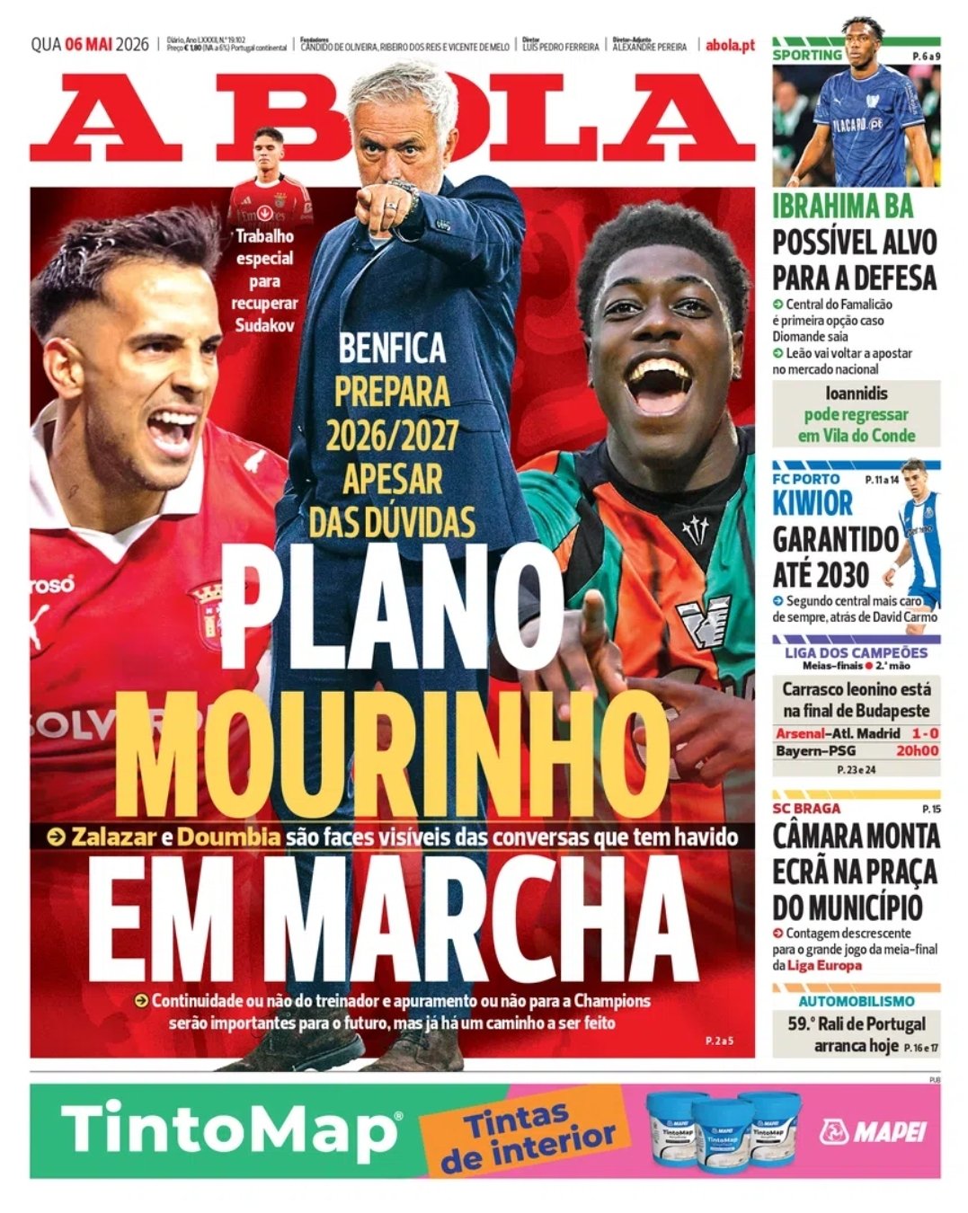 Las portadas del día