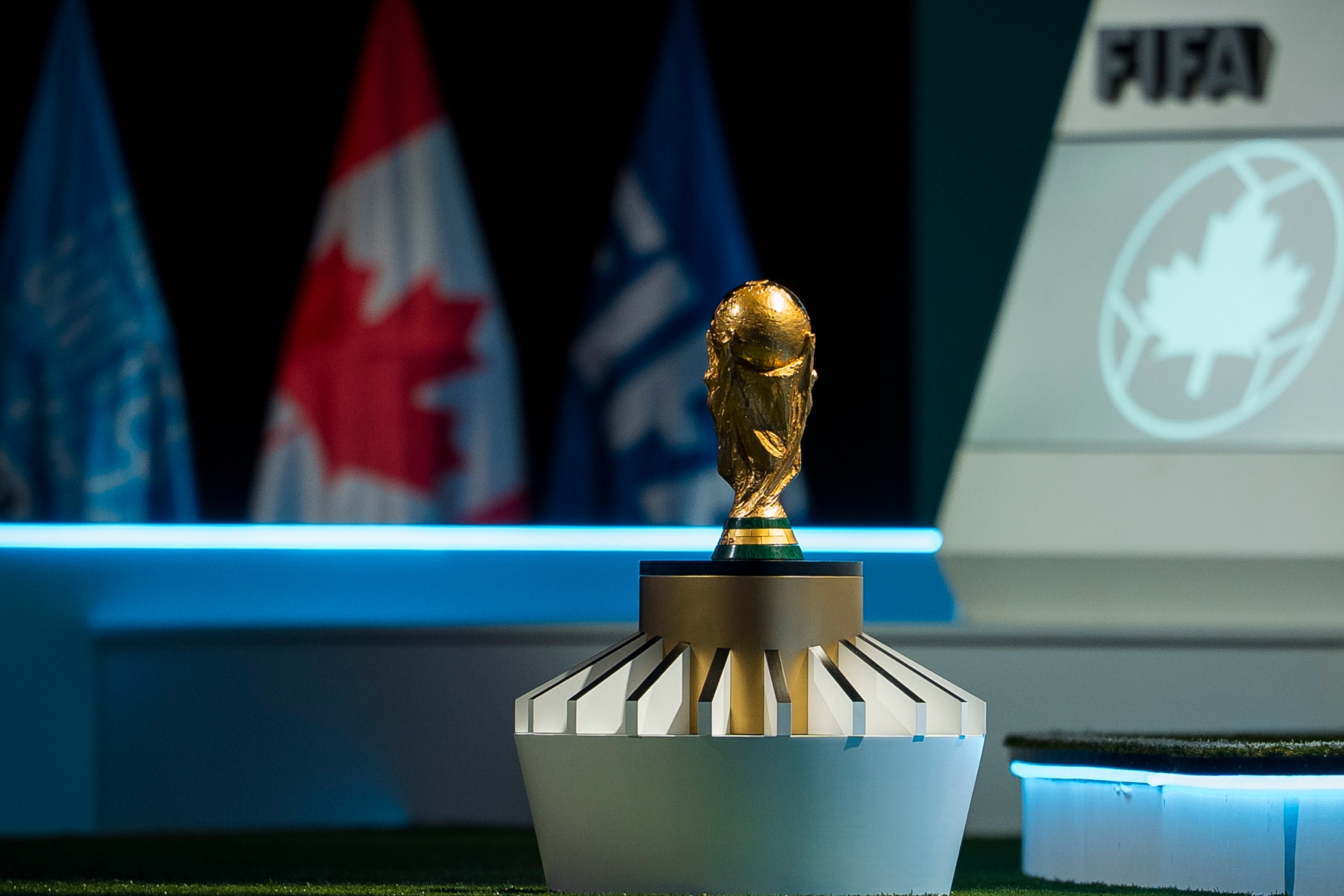 Imagen del trofeo del Mundial 2026.