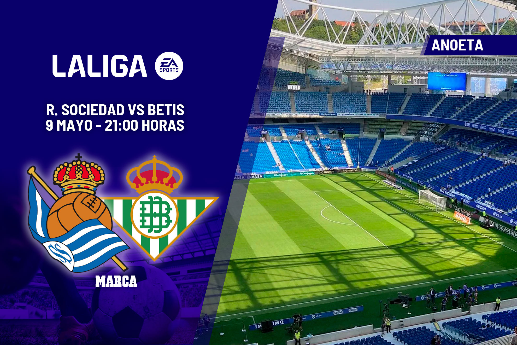 Real Sociedad - Betis | Jornada 35 en Primera división