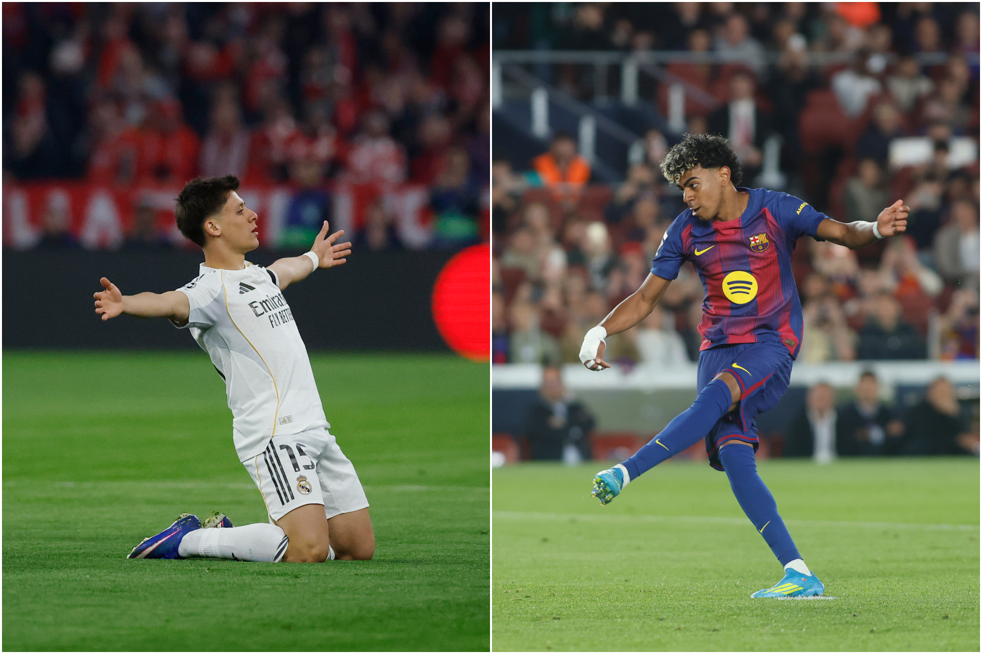 Arda Güler y Lamine Yamal, máximos asistentes de LaLiga