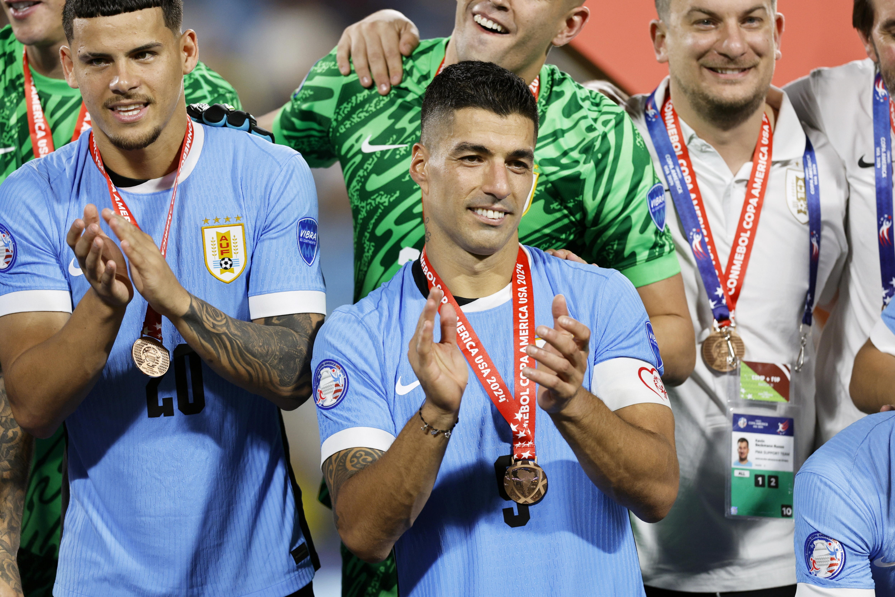 Luis Suárez, en julio de 2024, poco antes de anunciar su adiós a la Selección
