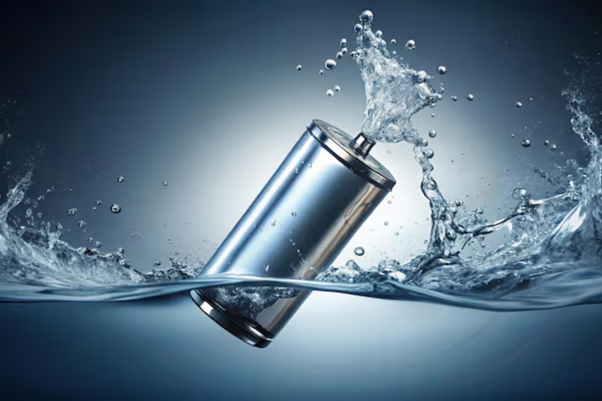 Batería de agua.