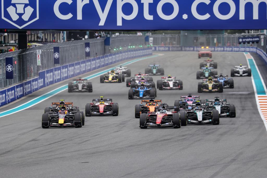 El inicio del GP de Miami 2026.