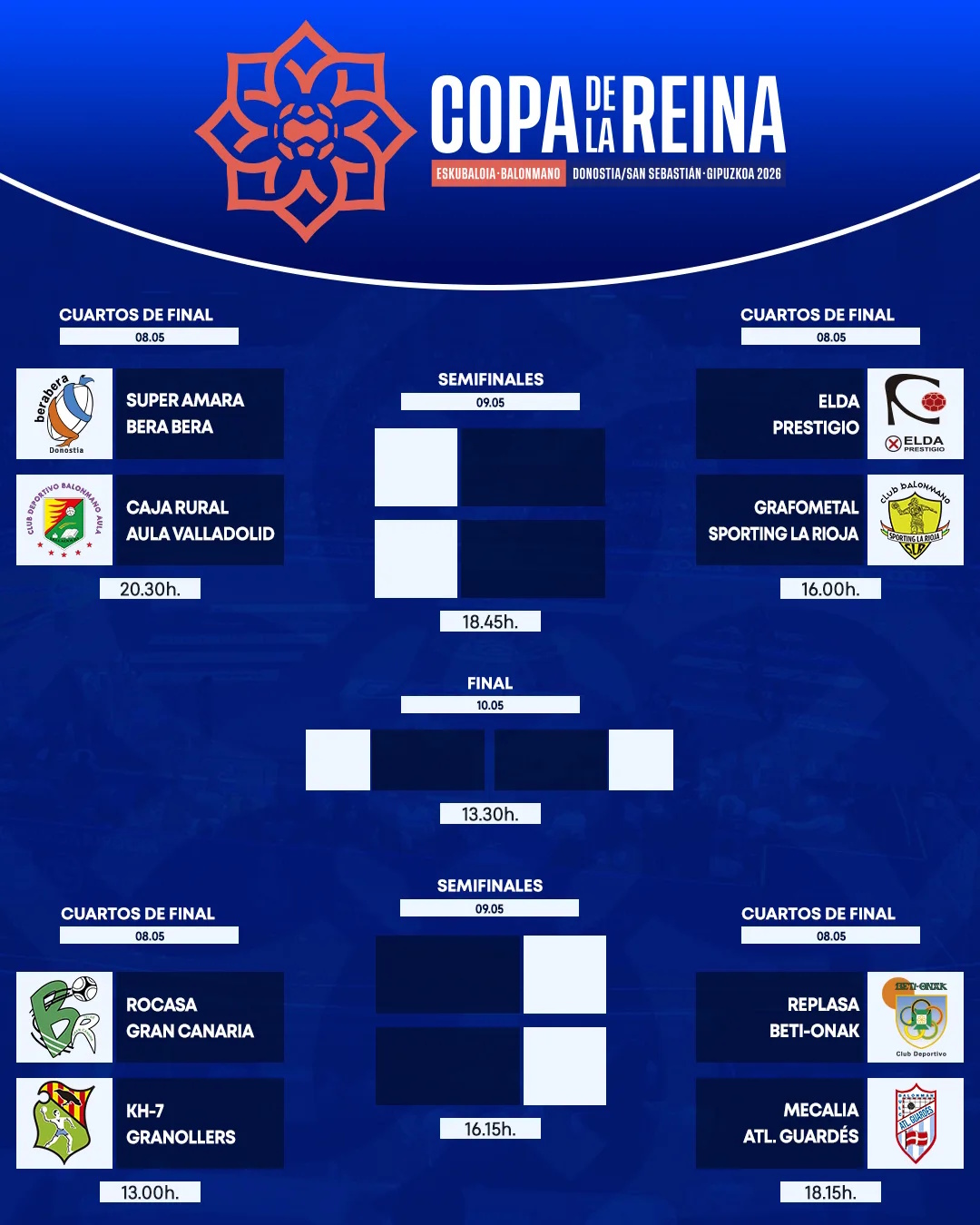 Arranca la fase final de la Copa de la Reina con el Bera Bera como ...
