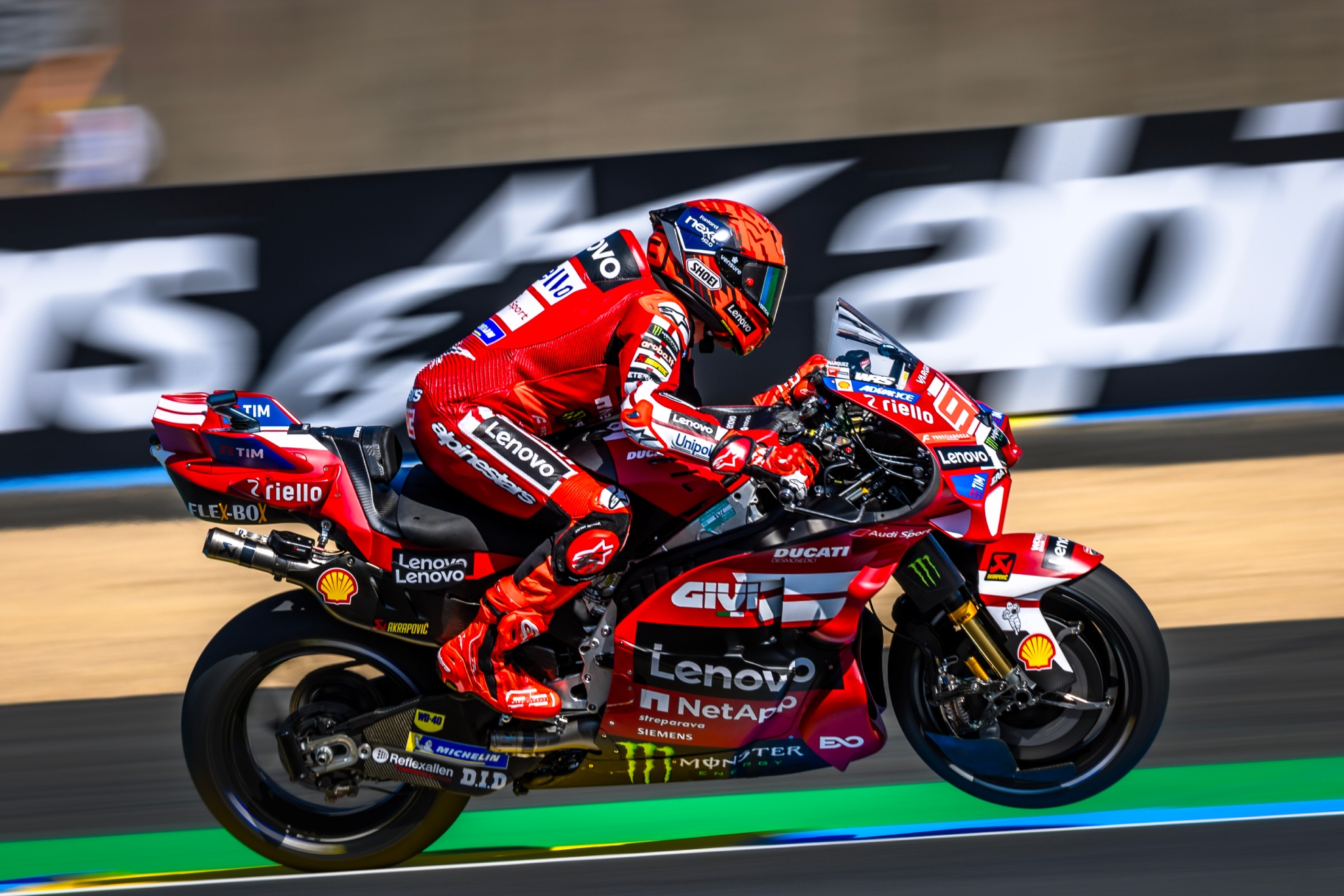 Marc Márquez, en Le Mans.