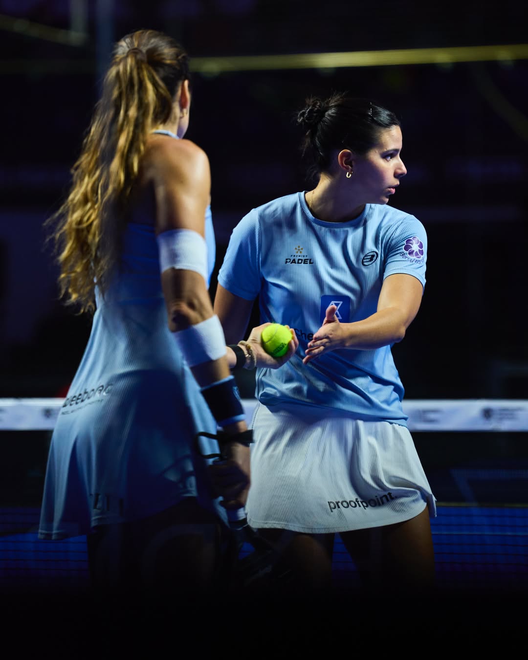 Gemma Triay and Delfi Brea in Asunción.