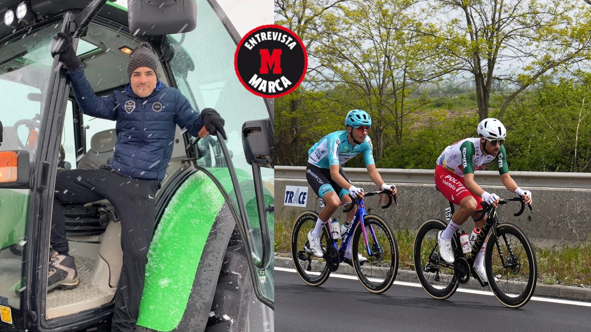 El corredor del Polti Visit-Malta, protagonista de la primera etapa del Giro, habla con MARCA sobre las claves de una 'Corsa Rosa' especial para él.