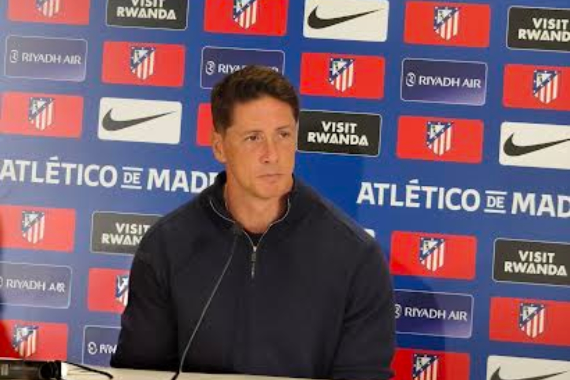 Fernando Torres en rueda de prensa