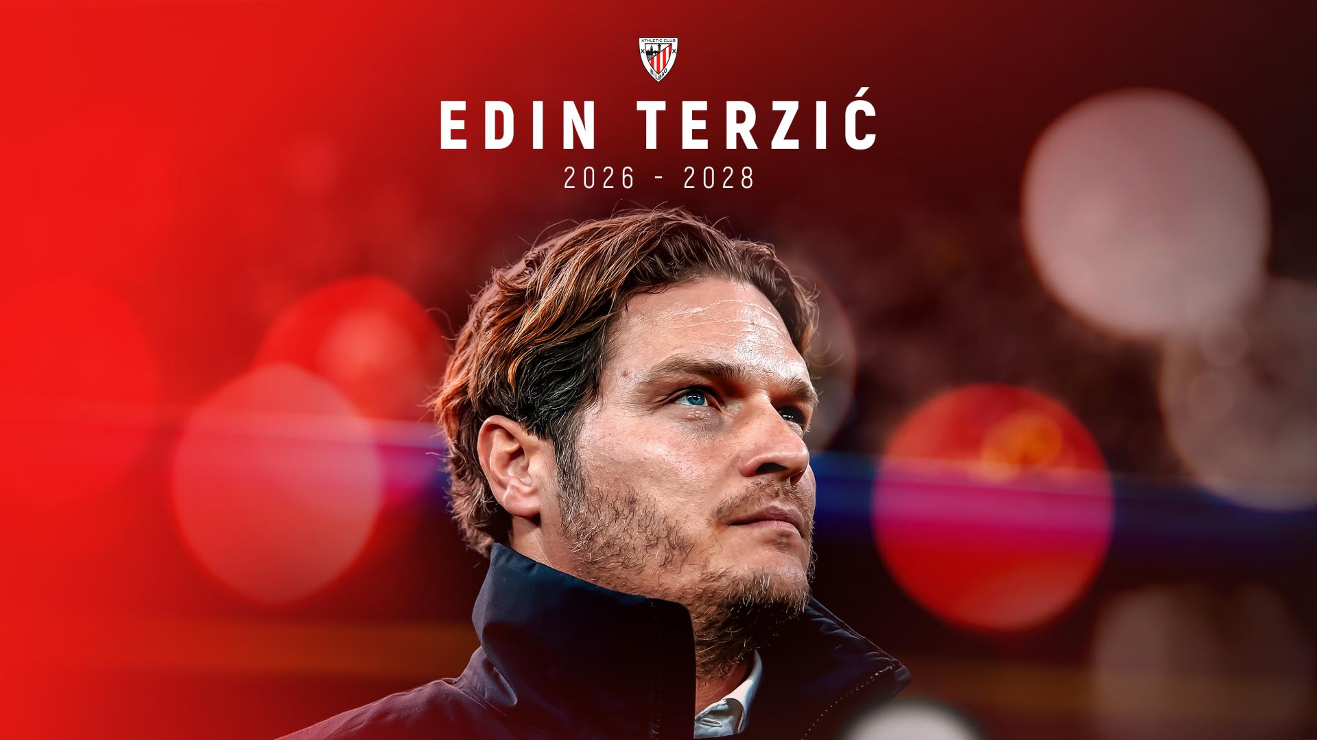 Imagen del anuncio que hizo el club para la presentación de Terzic.