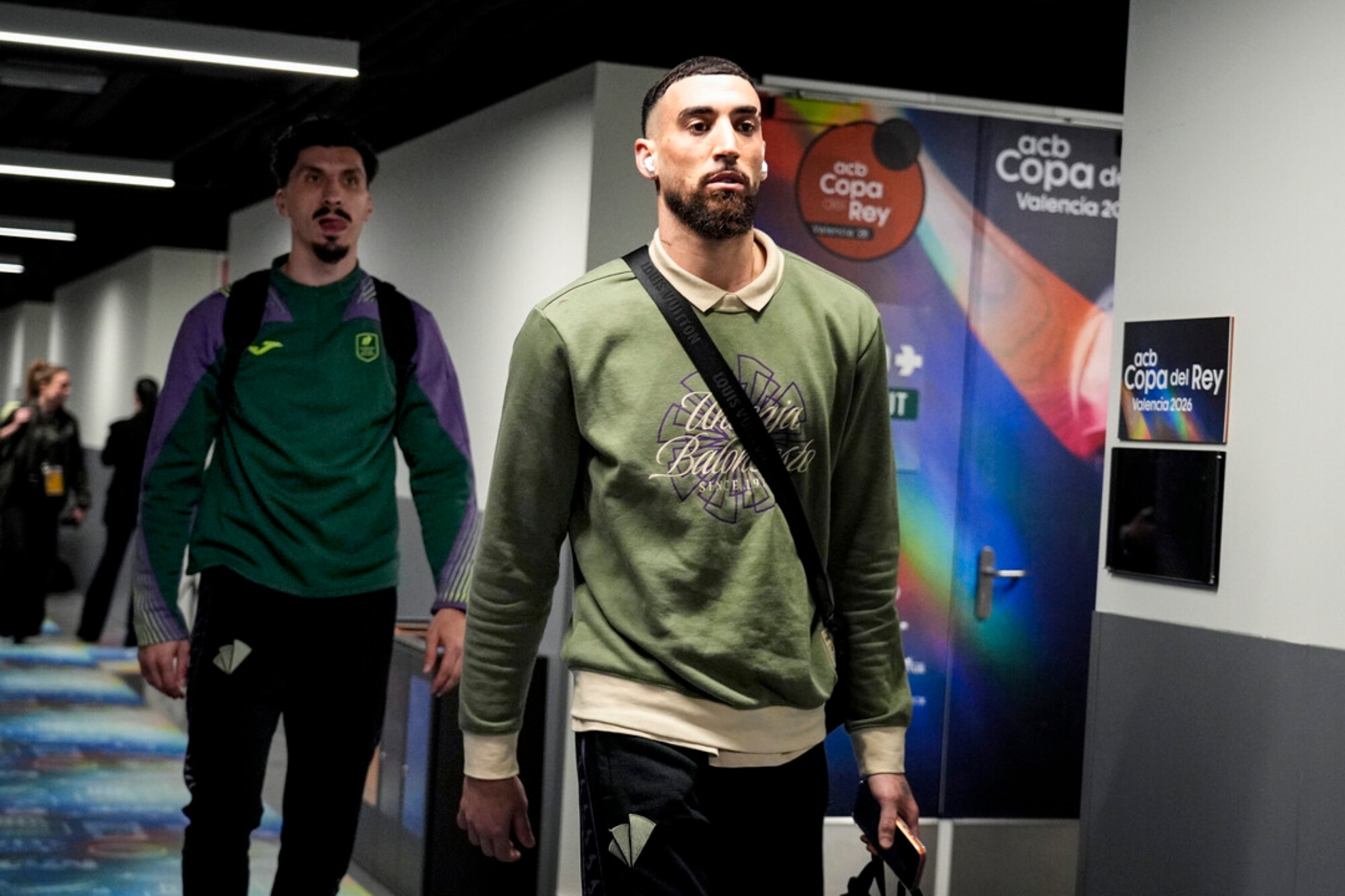 Chris Duarte, antes de un partido de Copa del Rey. acb Photo / Raisa