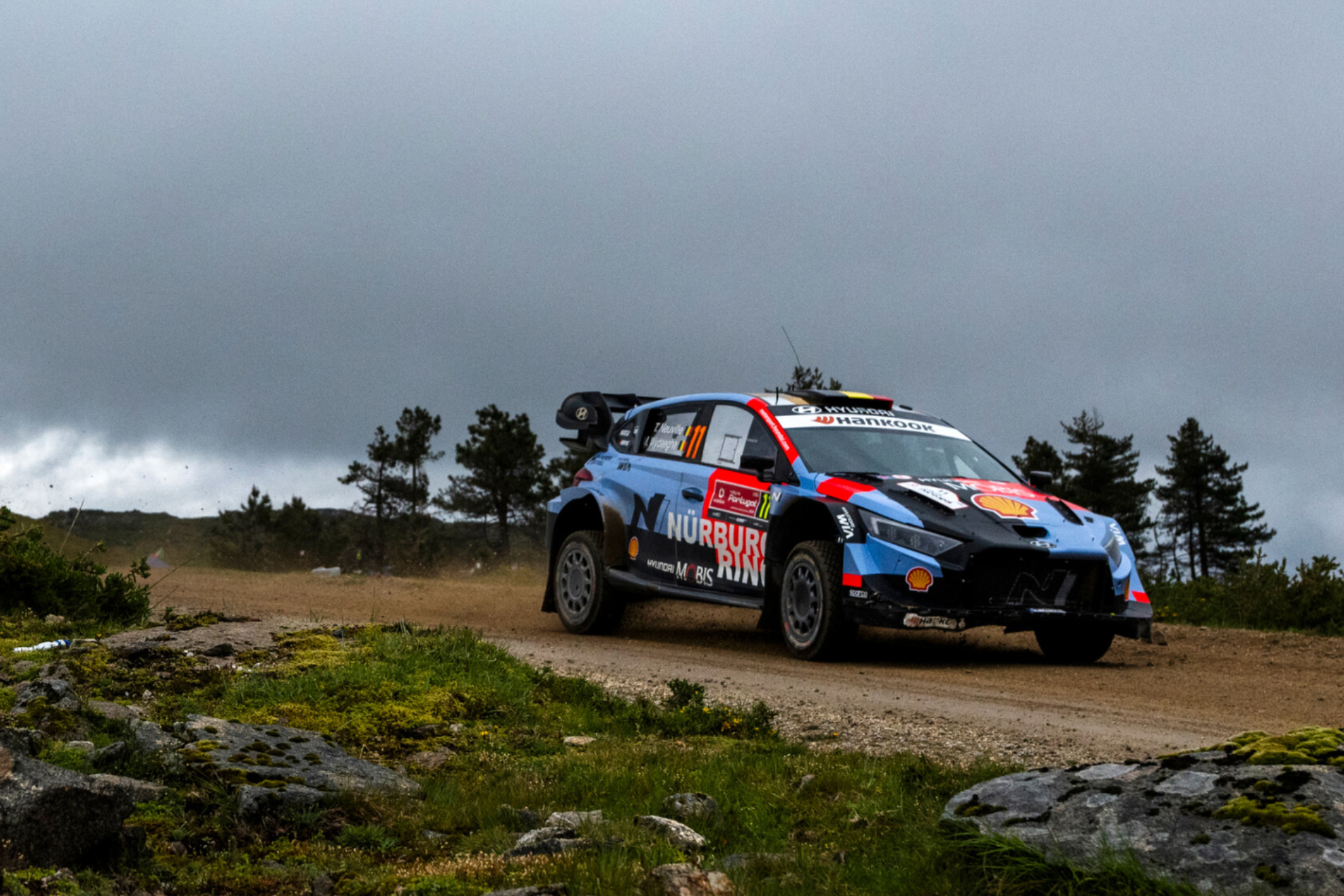 Thierry Neuville, en una especial.
