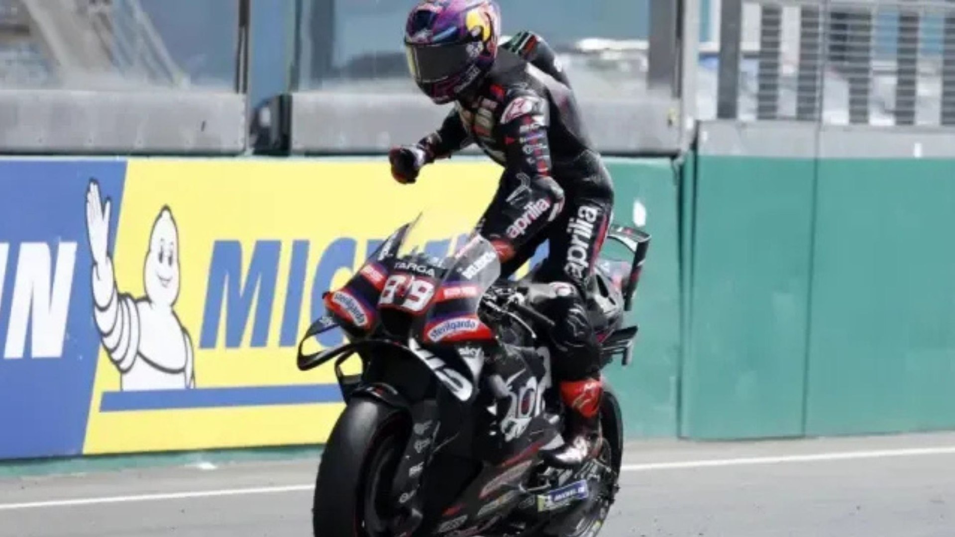 Jorge Martín, en Le Mans.<br>