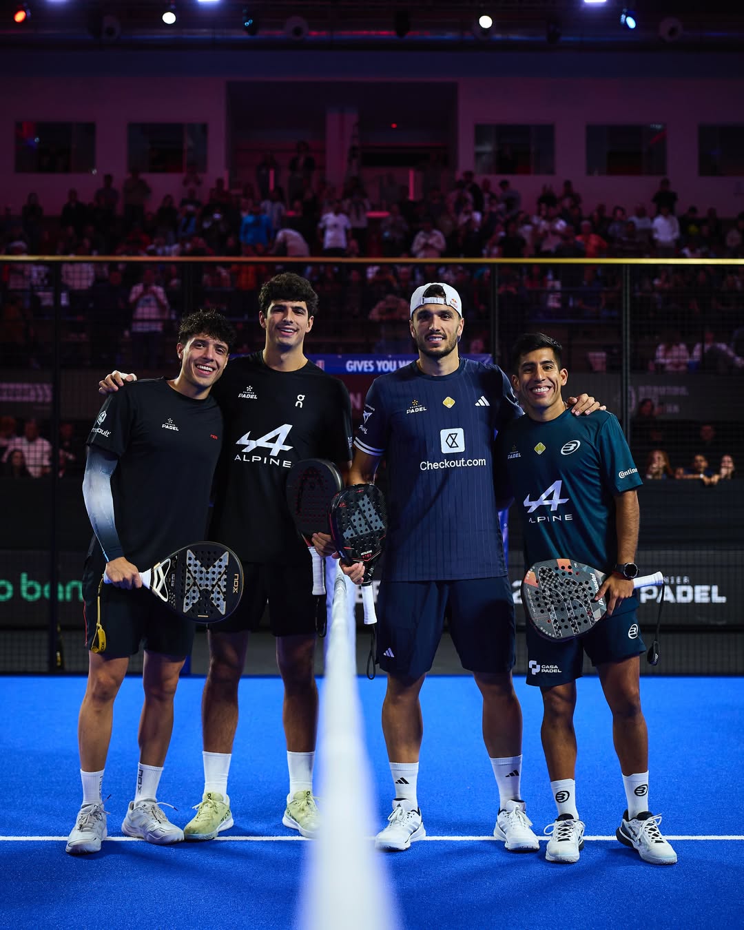 Coello and Tapia against Chingotto and Galán in the P2 final in Asunción.