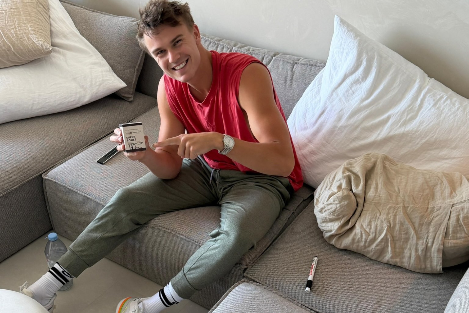 Rune, en su casa de Montecarlo.