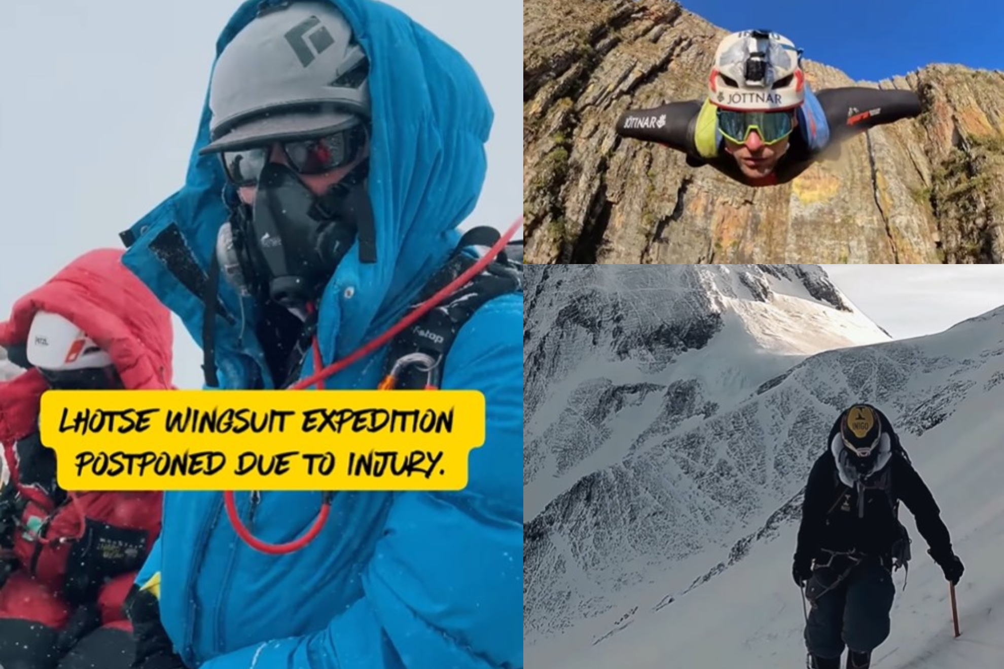 Tim Howell y su anuncio de que pospone su reto en el Lhotse.