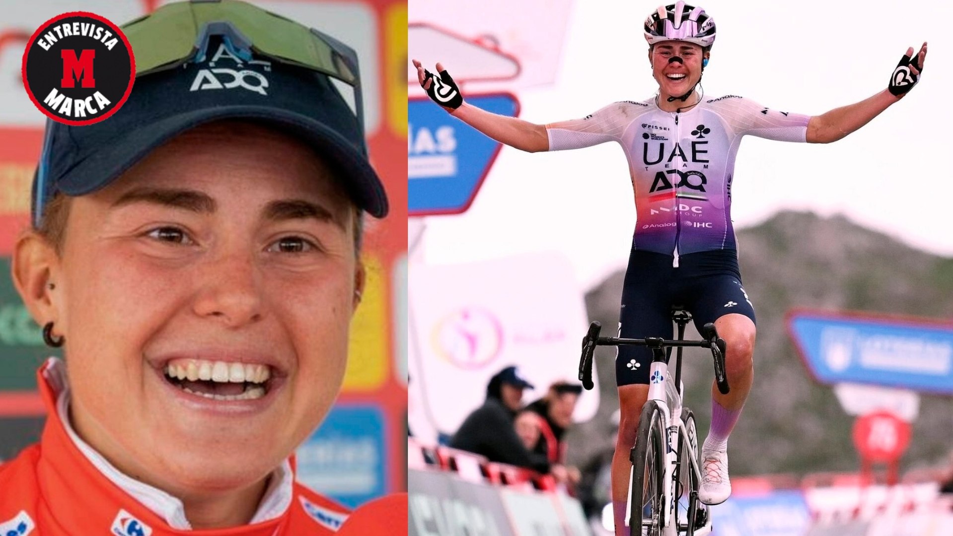 La ciclista catalana habla con MARCA tras conquistar LaVuelta y admite que ya sueña “en grande”: “Ganar el Tour o un Mundial son mis objetivos a medio plazo”.