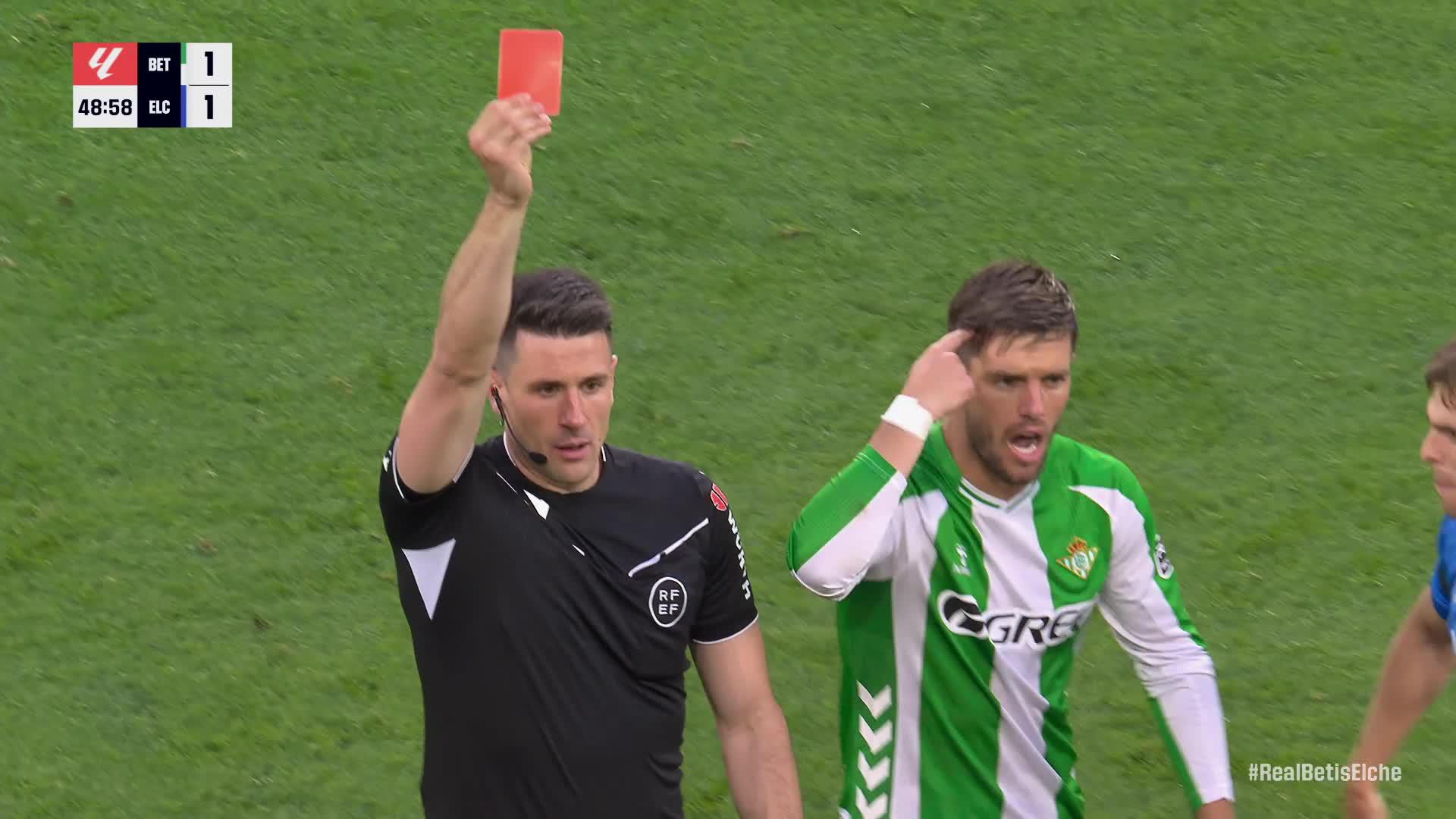 Fornals celebra su gol al Elche