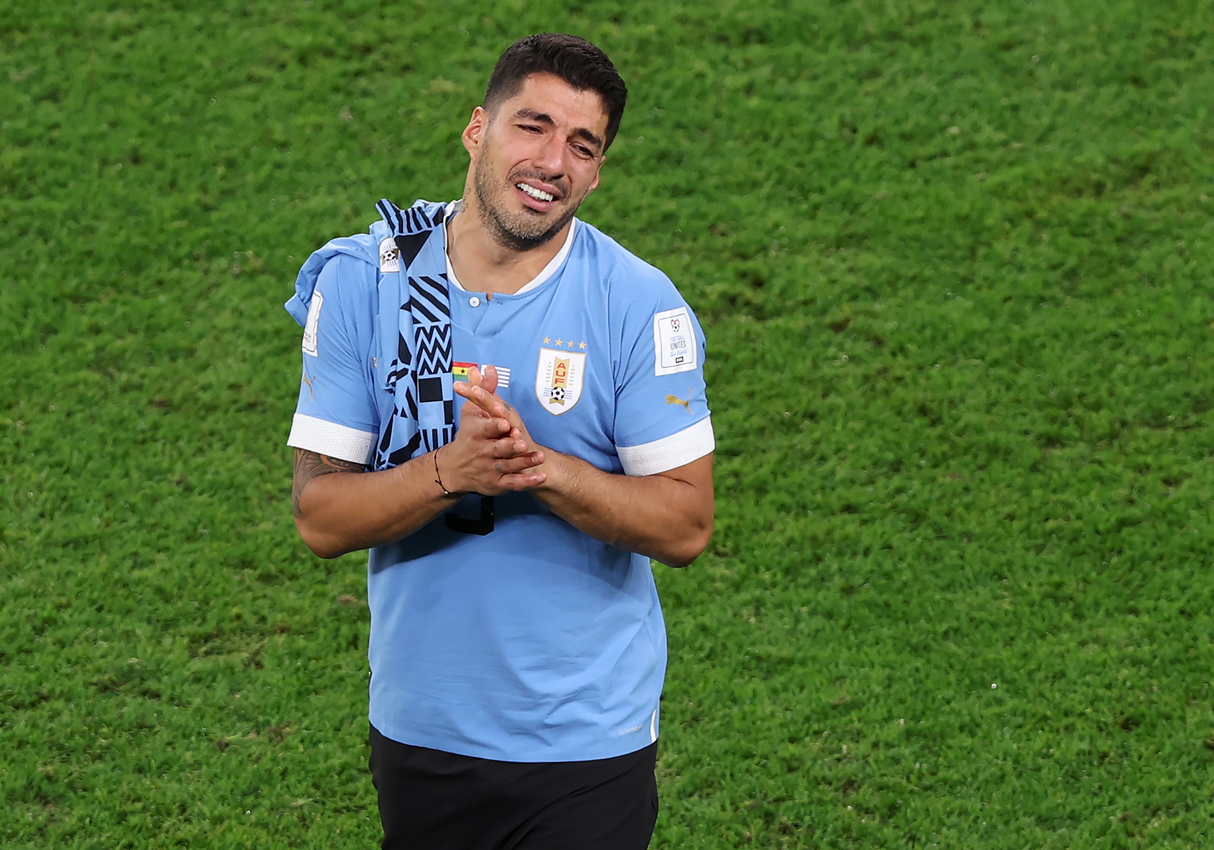 Luis Suárez, durante el partido ante Ghana del Mundial 2022