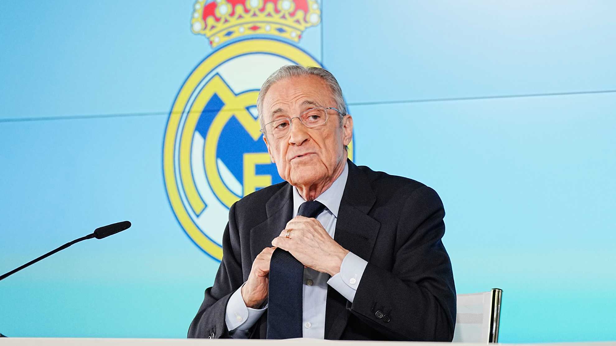 Florentino, durante la comparecencia.
