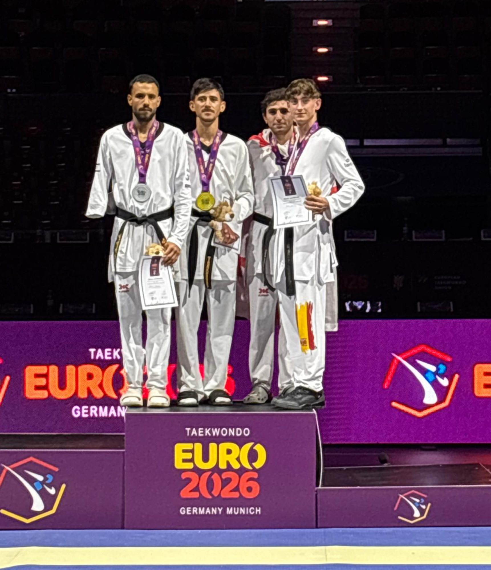 España gana medallas a pares en el Europeo de taekwondo de Múnich