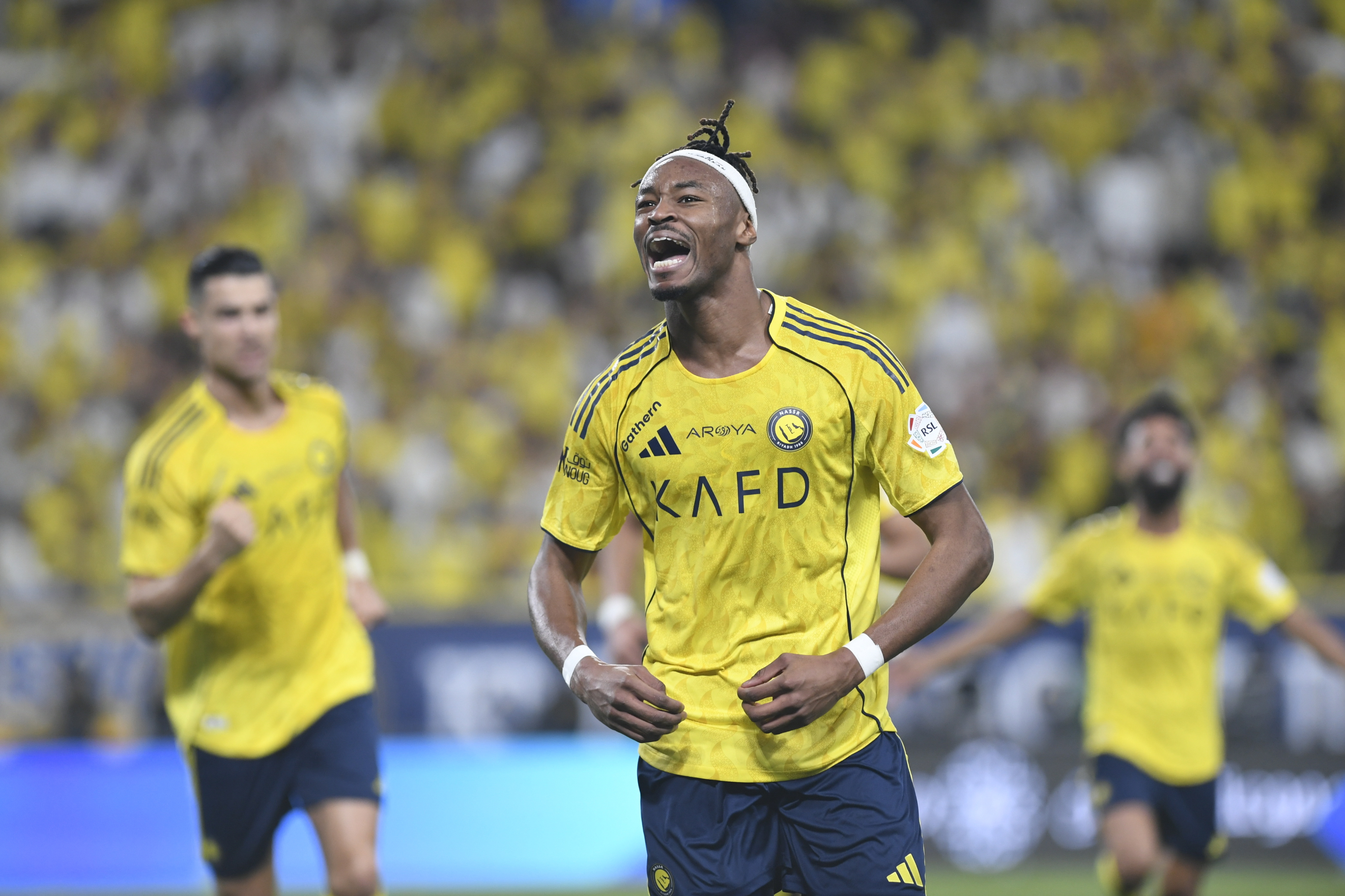 Simakan anota para Al Nassr. EFE.