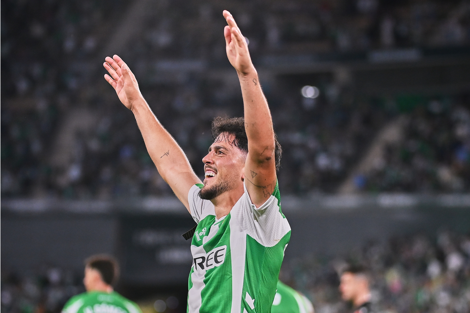 Fornals celebra su gol al Elche