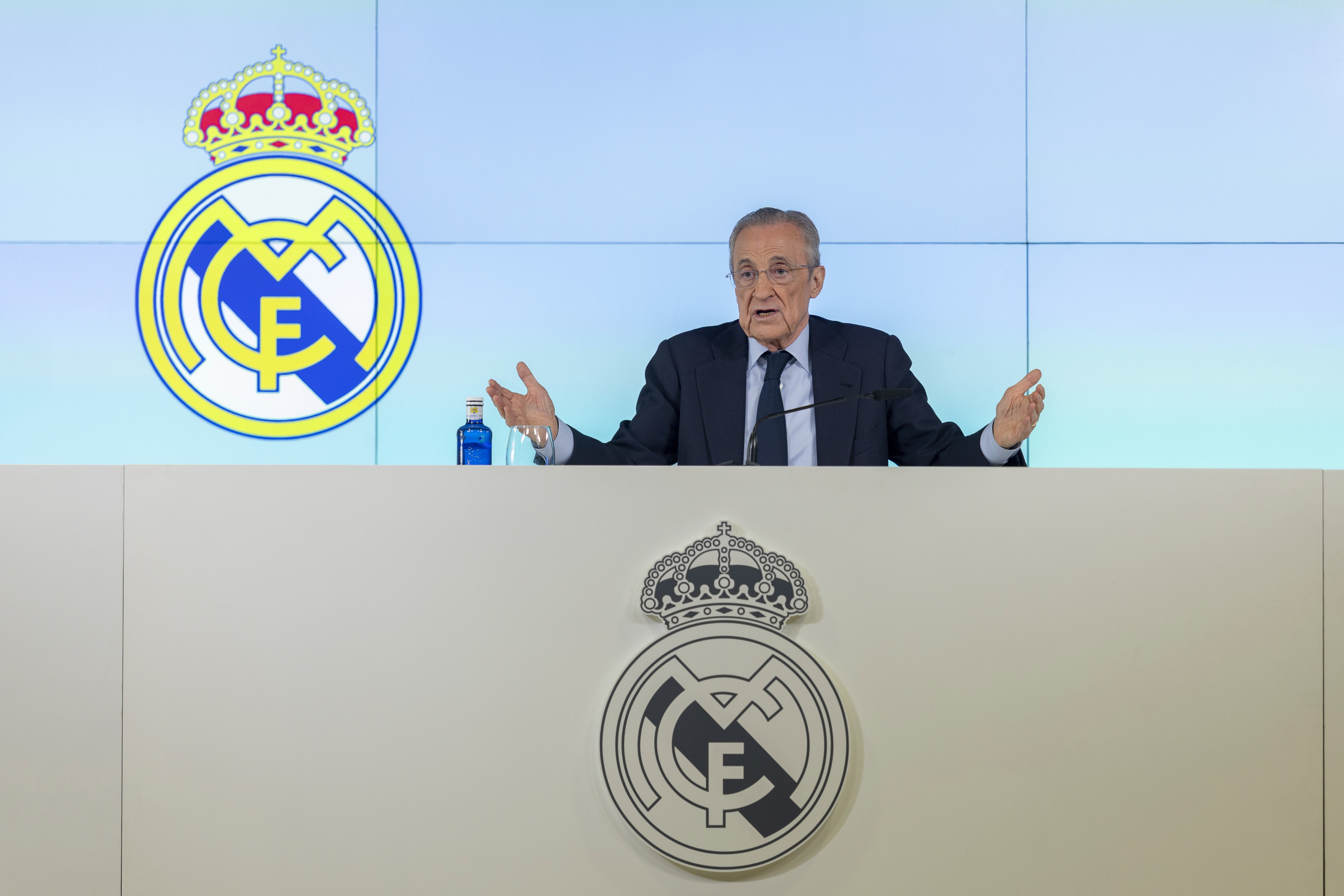 Florentino Pérez anunció su dimisión y convocó elecciones en el Real Madrid.