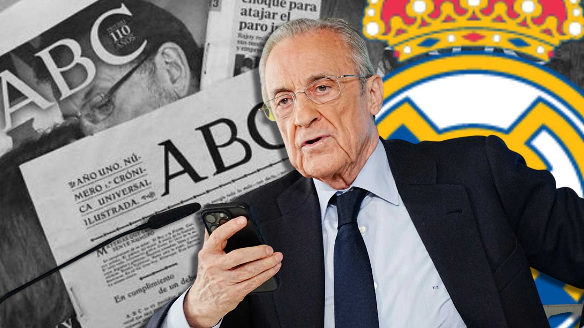 El presidente del Real Madrid acusó al medio de ser antimadridista y anunció que se daría de baja "para honrar la memoria de mi padre, que me hizo suscritor".
