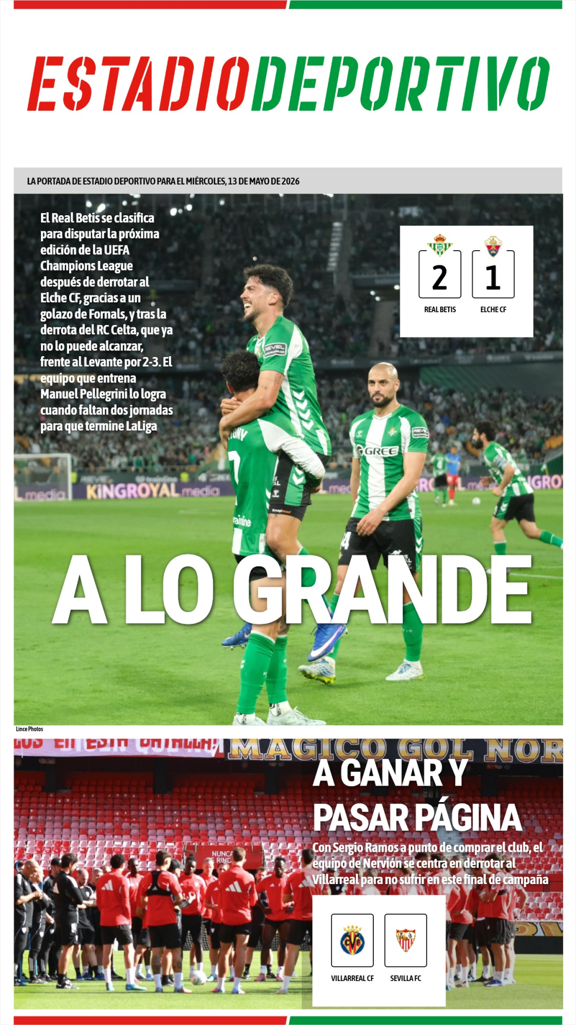 Las portadas del día